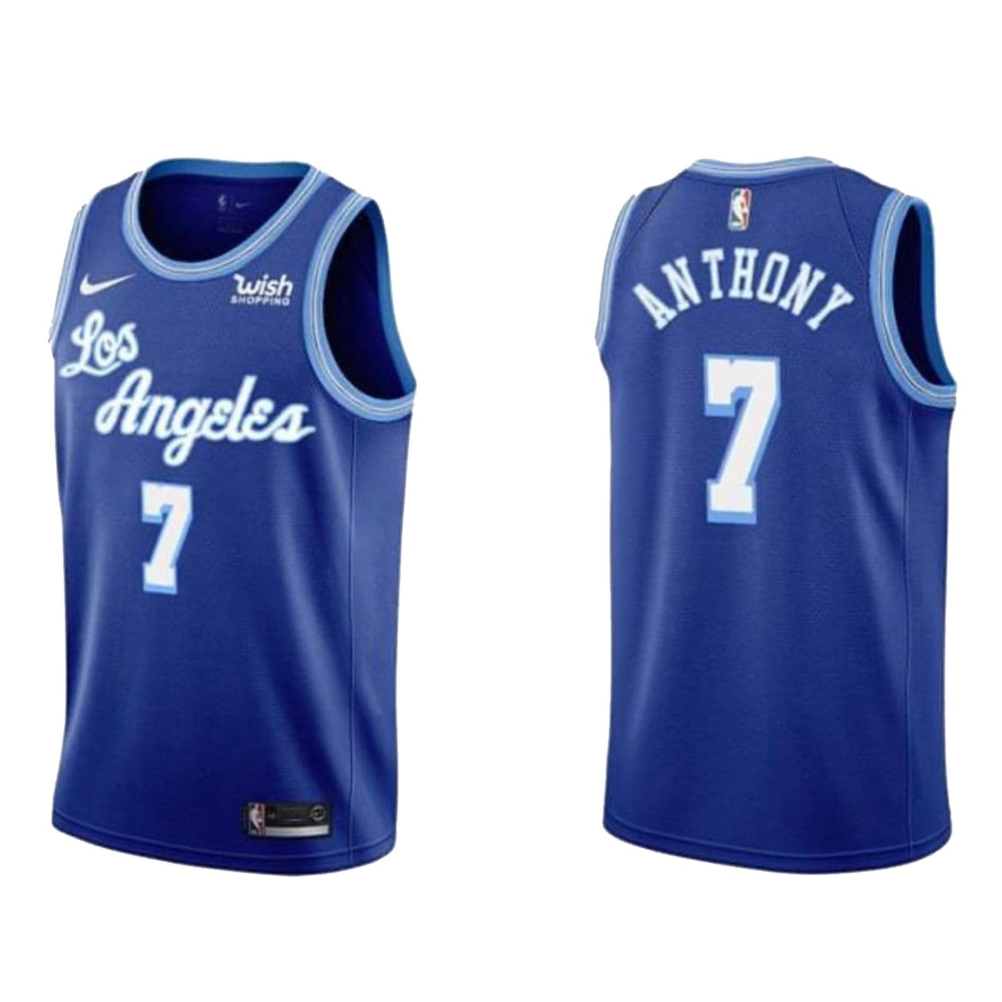 Basketball Carmelo Anthony Los Angeles Lakers 7 Jersey