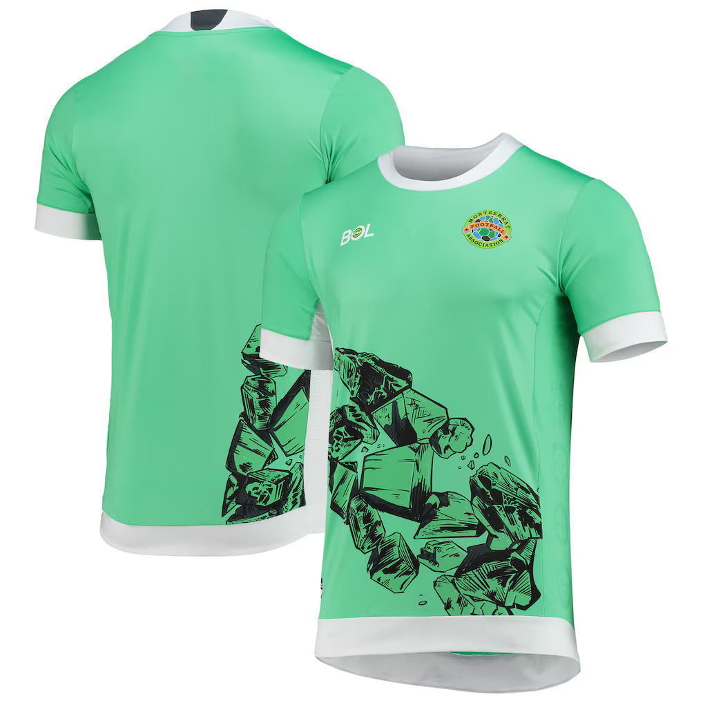 Montserrat National Team 2025/26 Home Jersey - Green