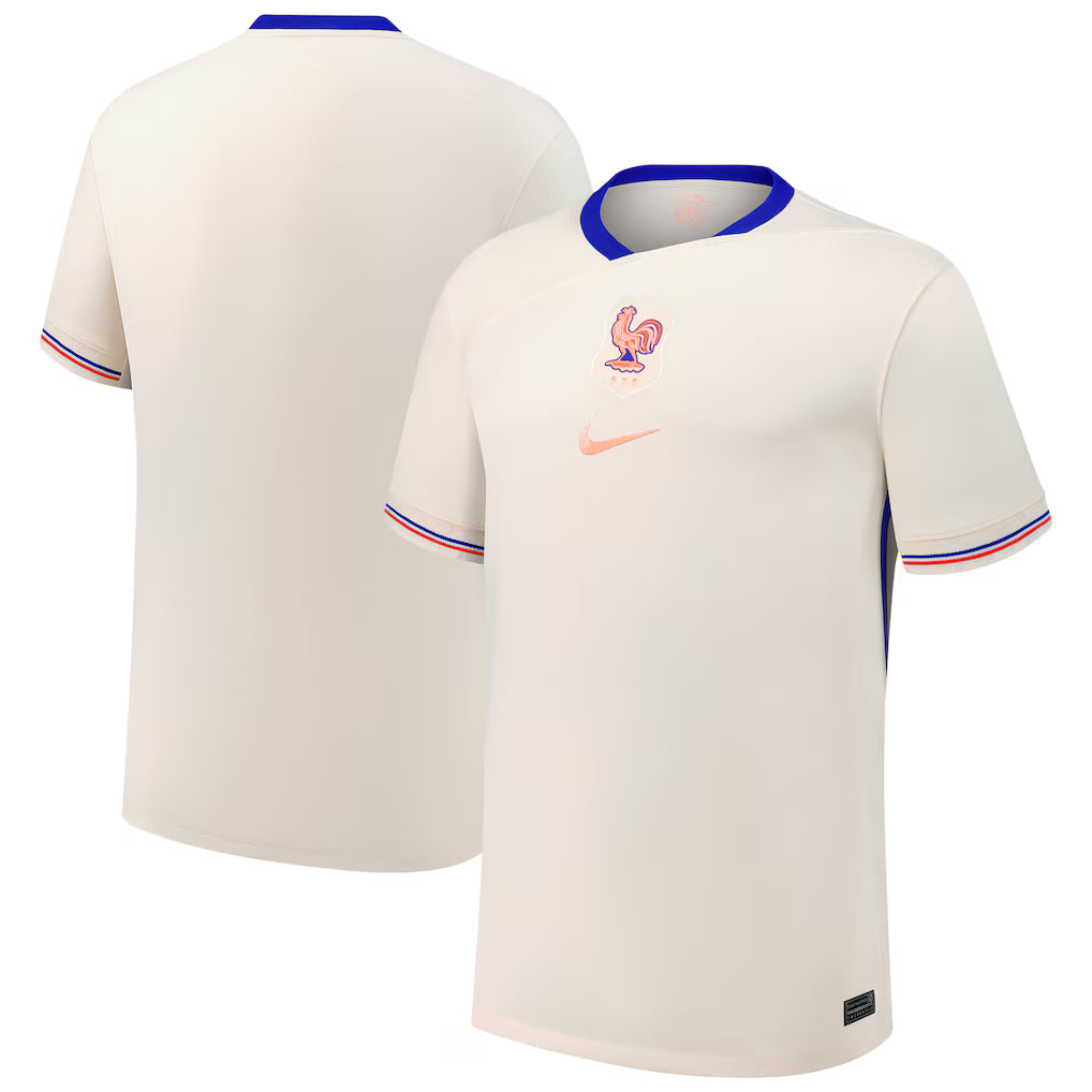 France National Team 2025/26 Away Jersey - Cream