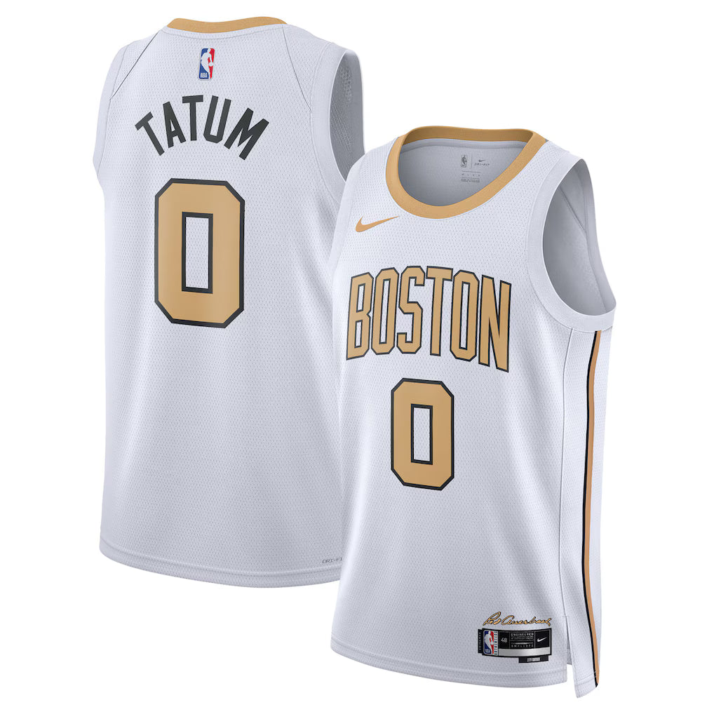 Jayson Tatum Boston Celtics 2025/26 Swingman Jersey - White - City Edition