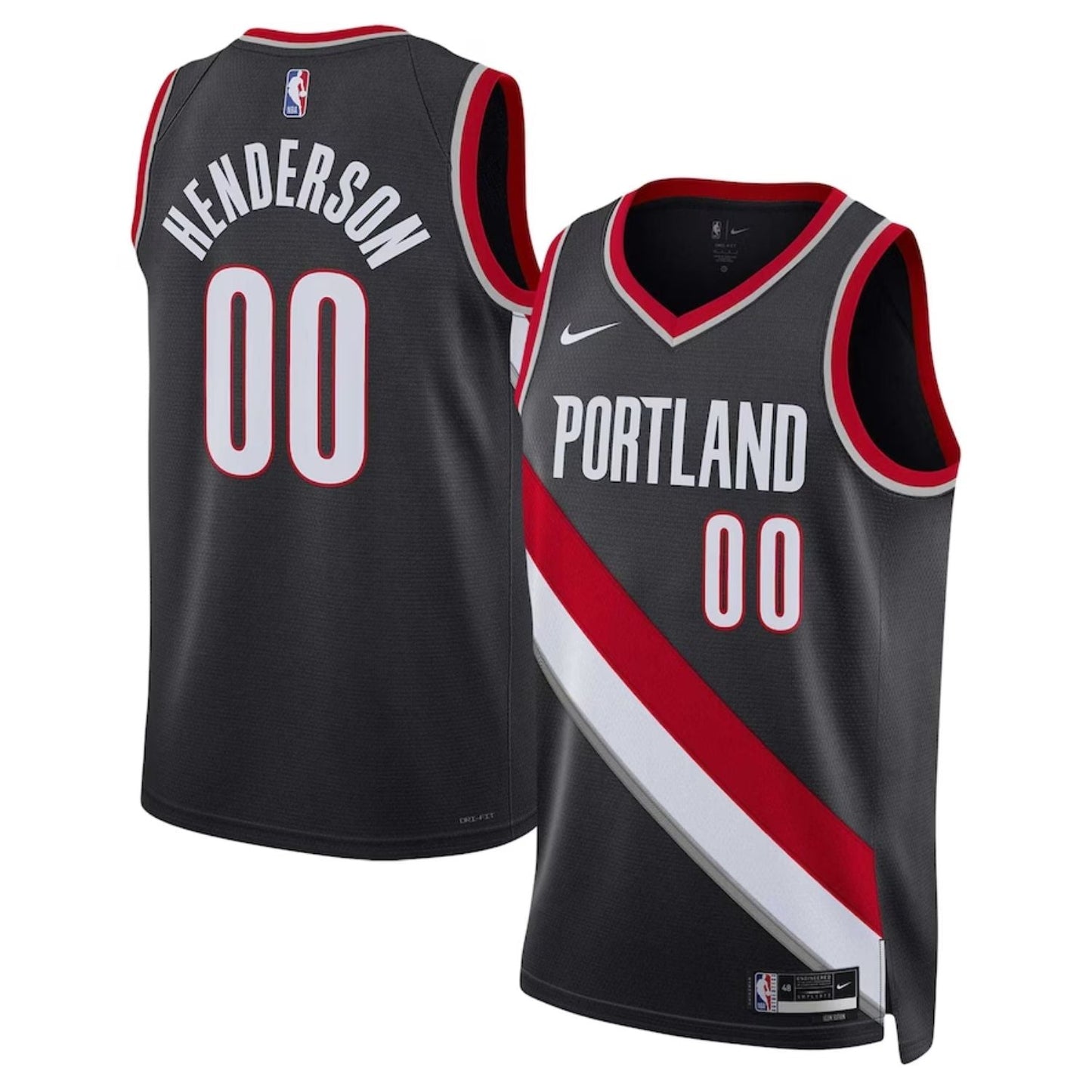 Basketball Scoot Henderson Portland Trailblazers 00 Jersey