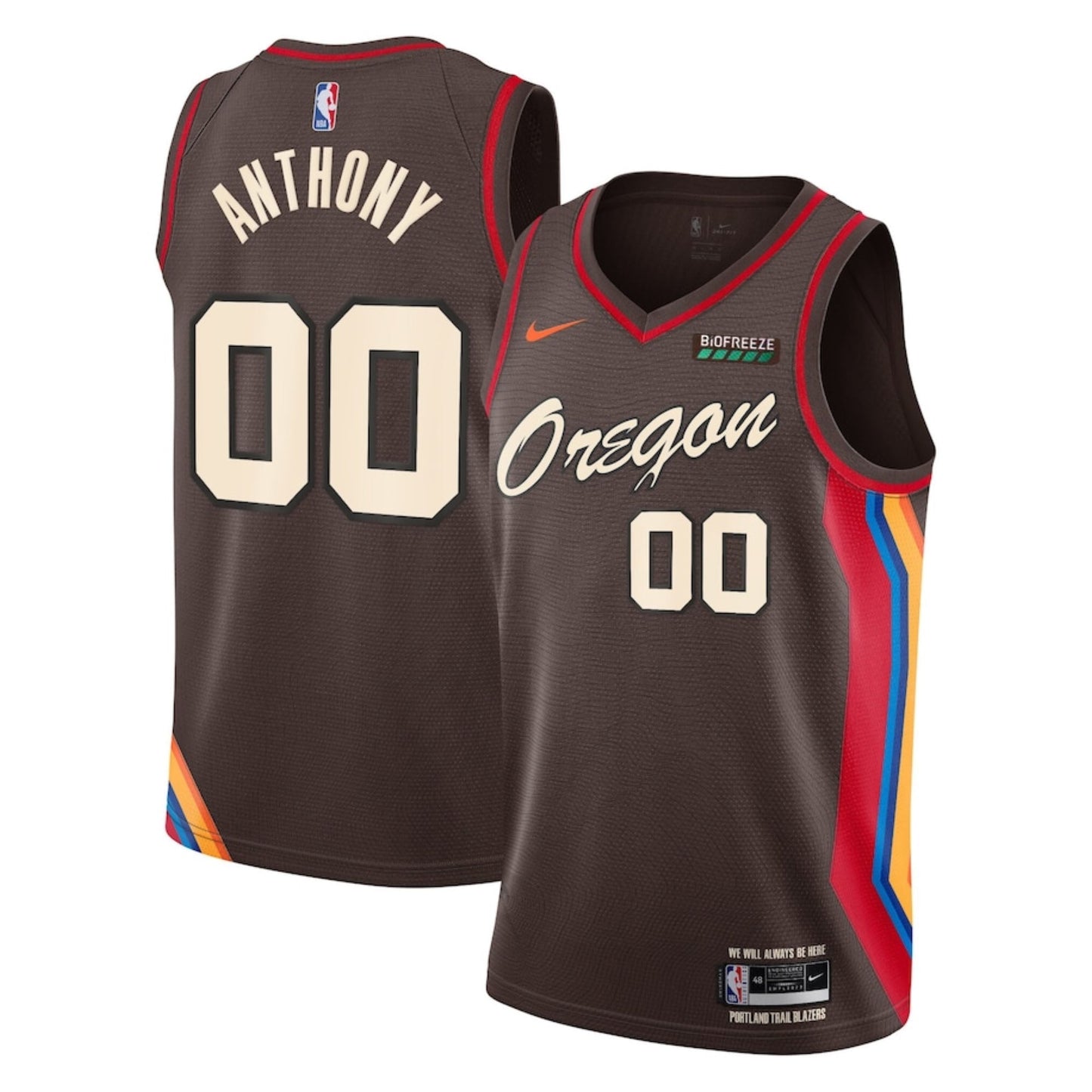 Basketball Carmelo Anthony Portland Blazers 00 Jersey