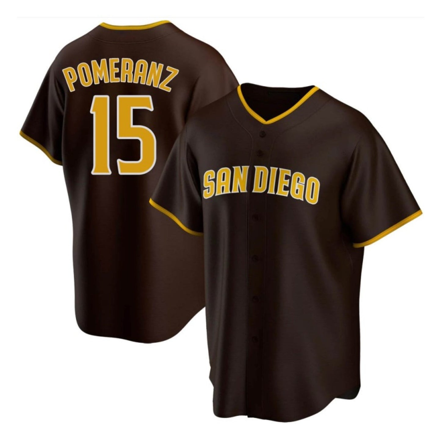 Baseball Drew Pomeranz San Diego Padres 15 Jersey