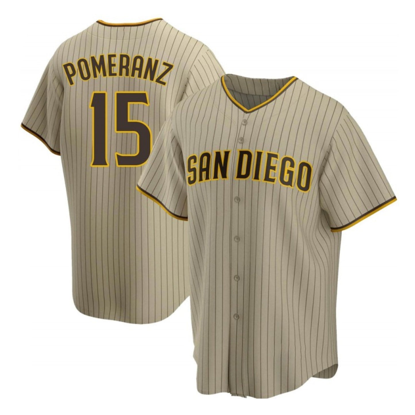 Baseball Drew Pomeranz San Diego Padres 15 Jersey