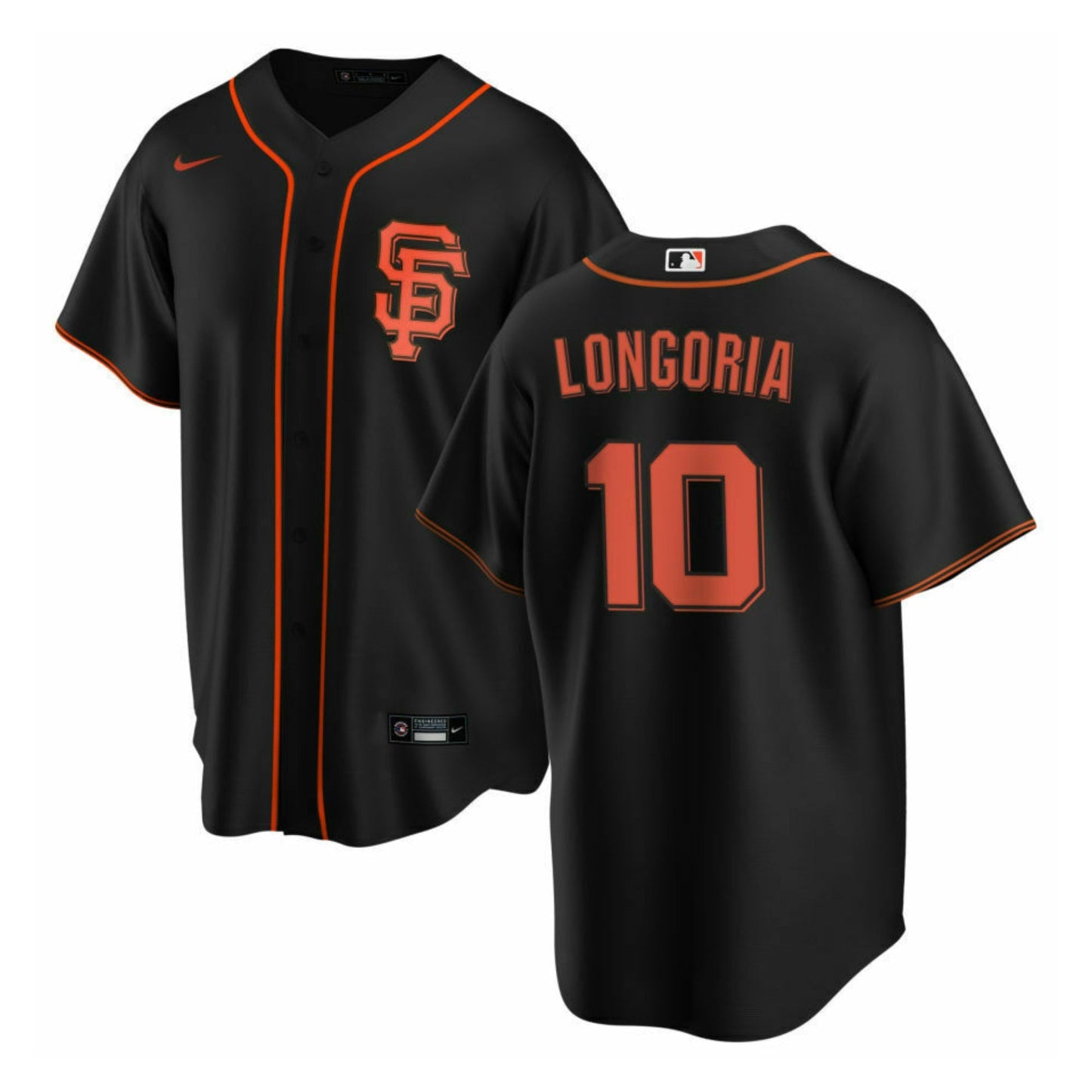 Baseball Evan Longoria San Francisco Giants 10 Jersey