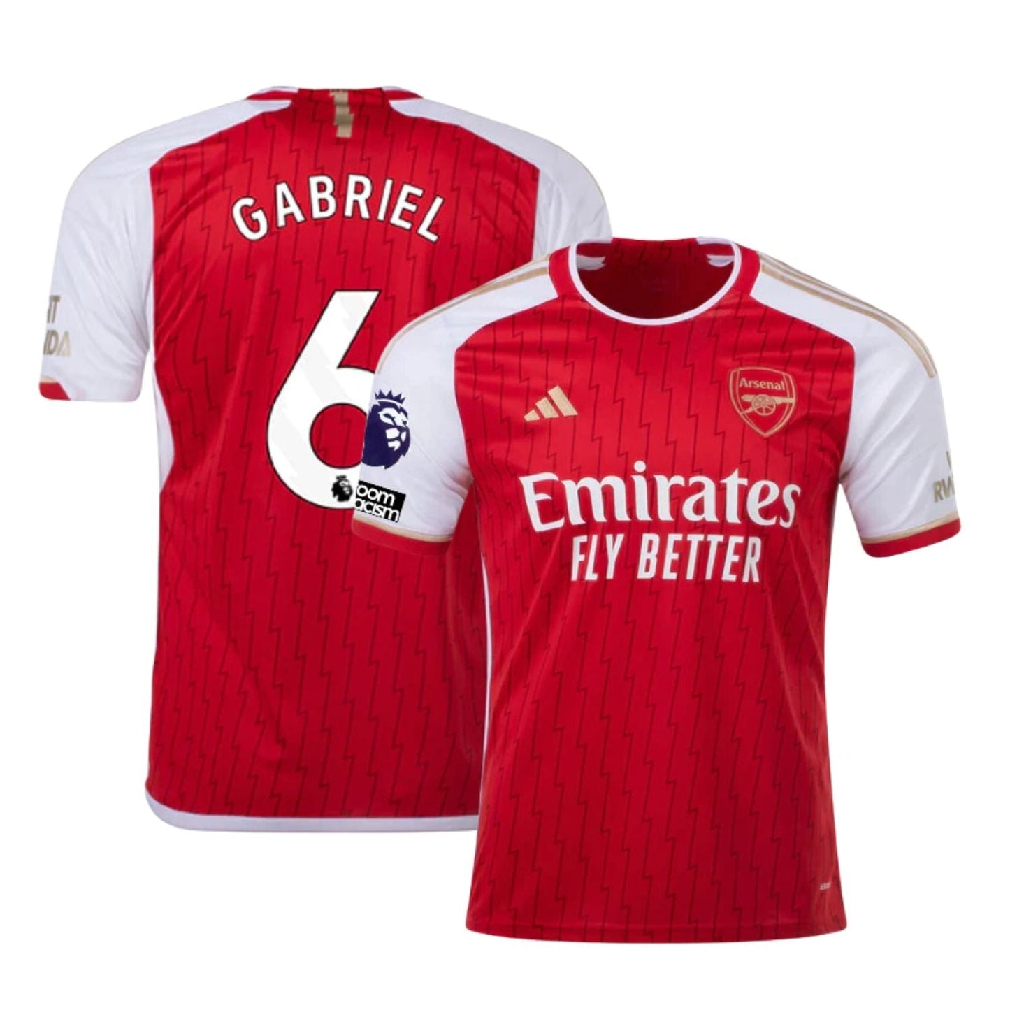 Gabriel Magalhães Arsenal 6 Jersey