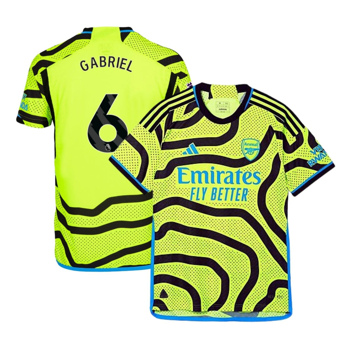 Gabriel Magalhães Arsenal 6 Jersey