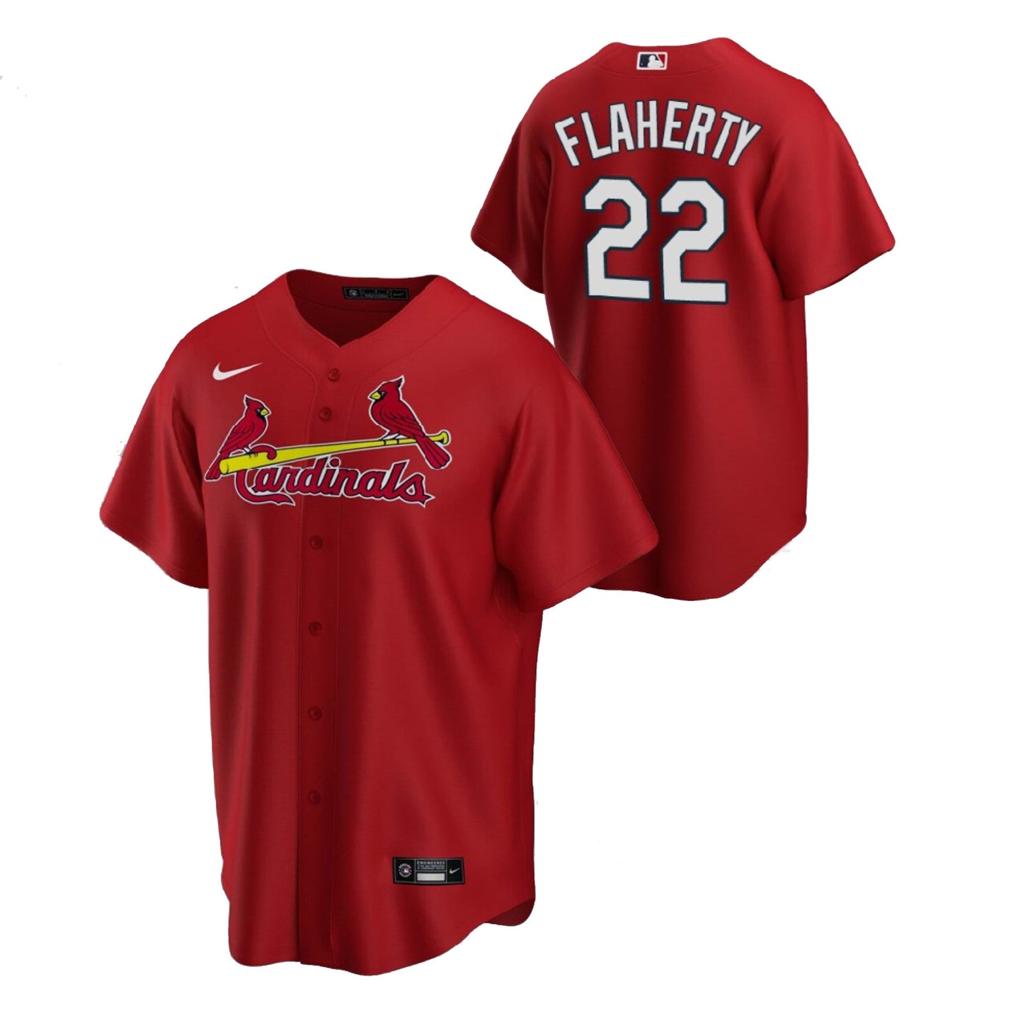 Baseball Jack Flaherty St. Louis Cardinals 22 Jersey