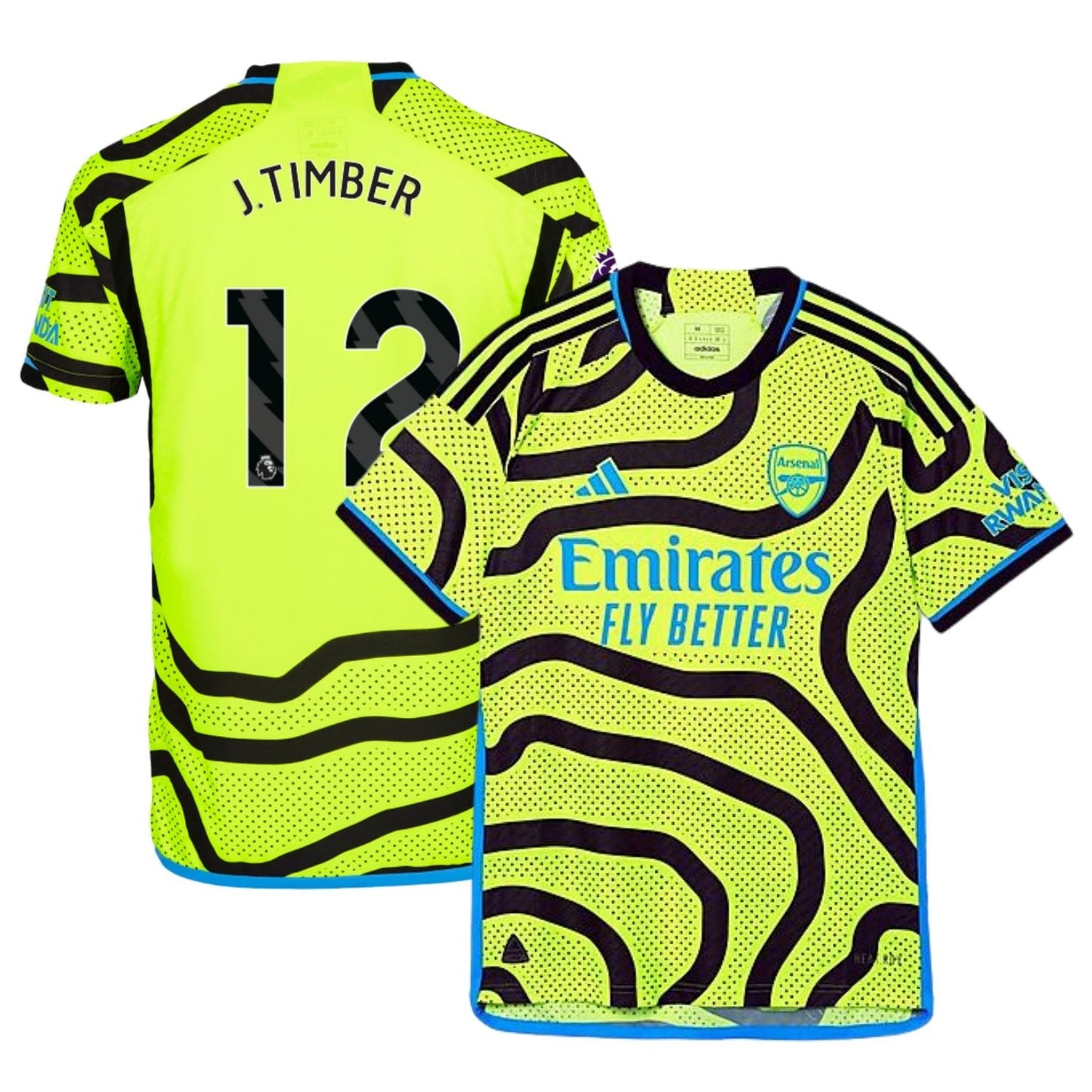 Jurriën Timber Arsenal 12 Jersey