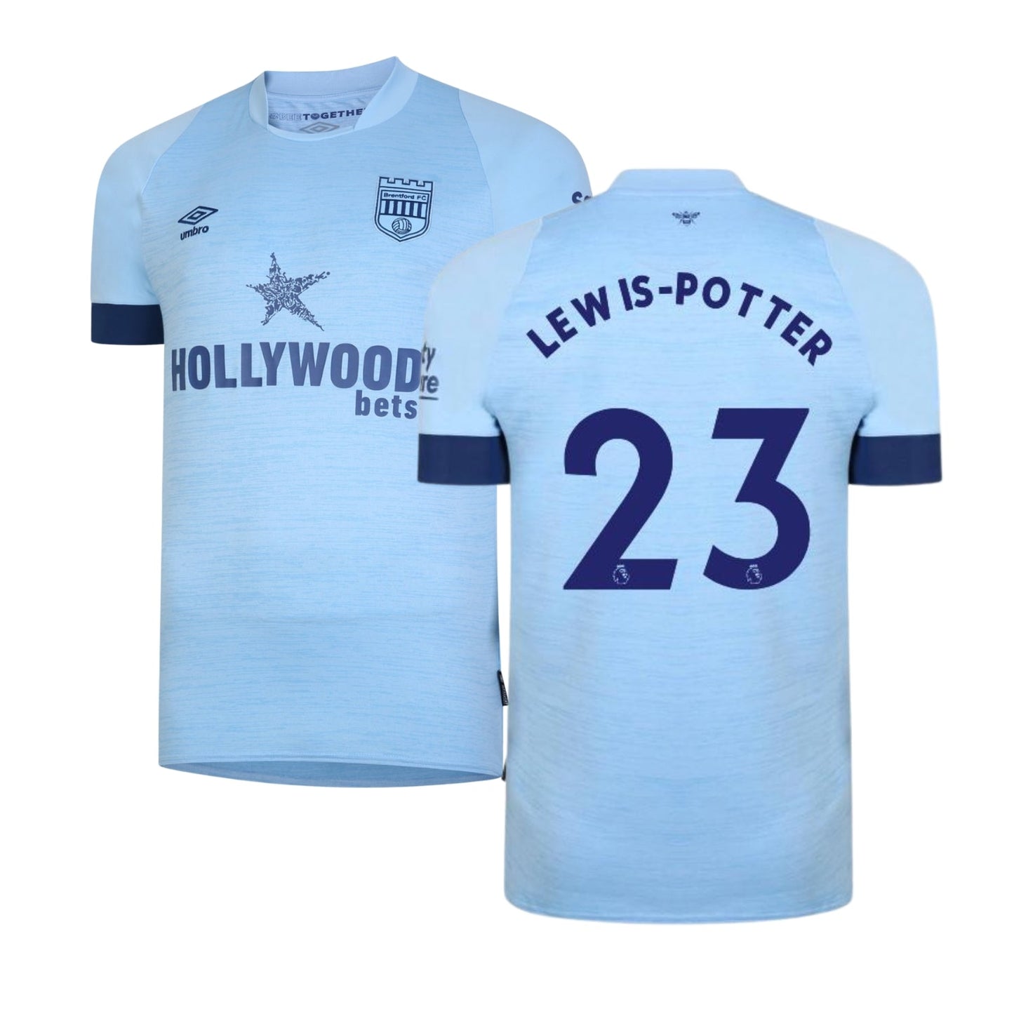 Kean Lewis-Potter Brentford 23 Jersey