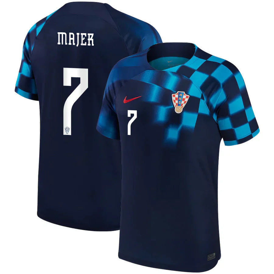 Lovro Majer Croatia 7 FIFA World Cup Jersey