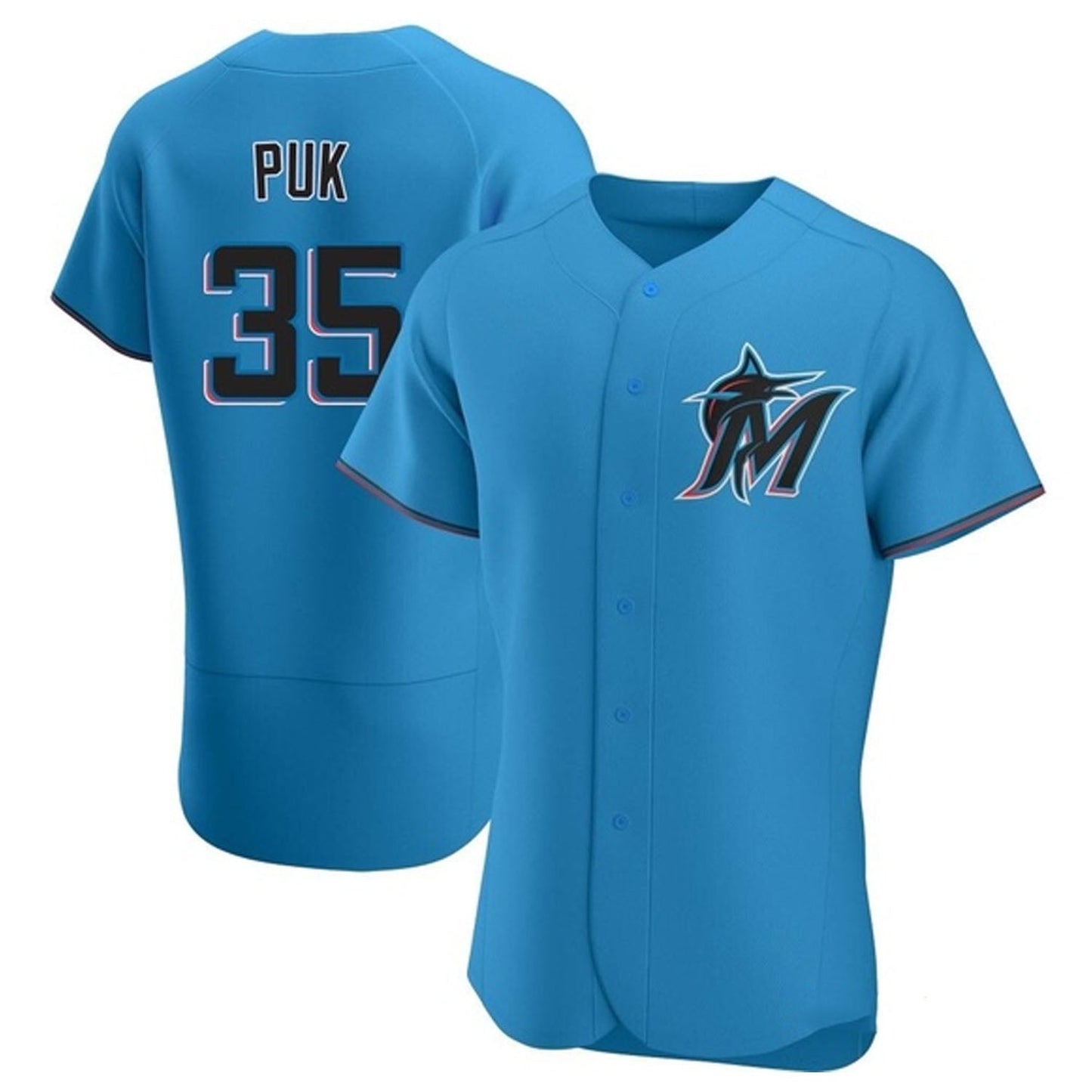 Baseball A.J. Puk Miami Marlins 35 Jersey