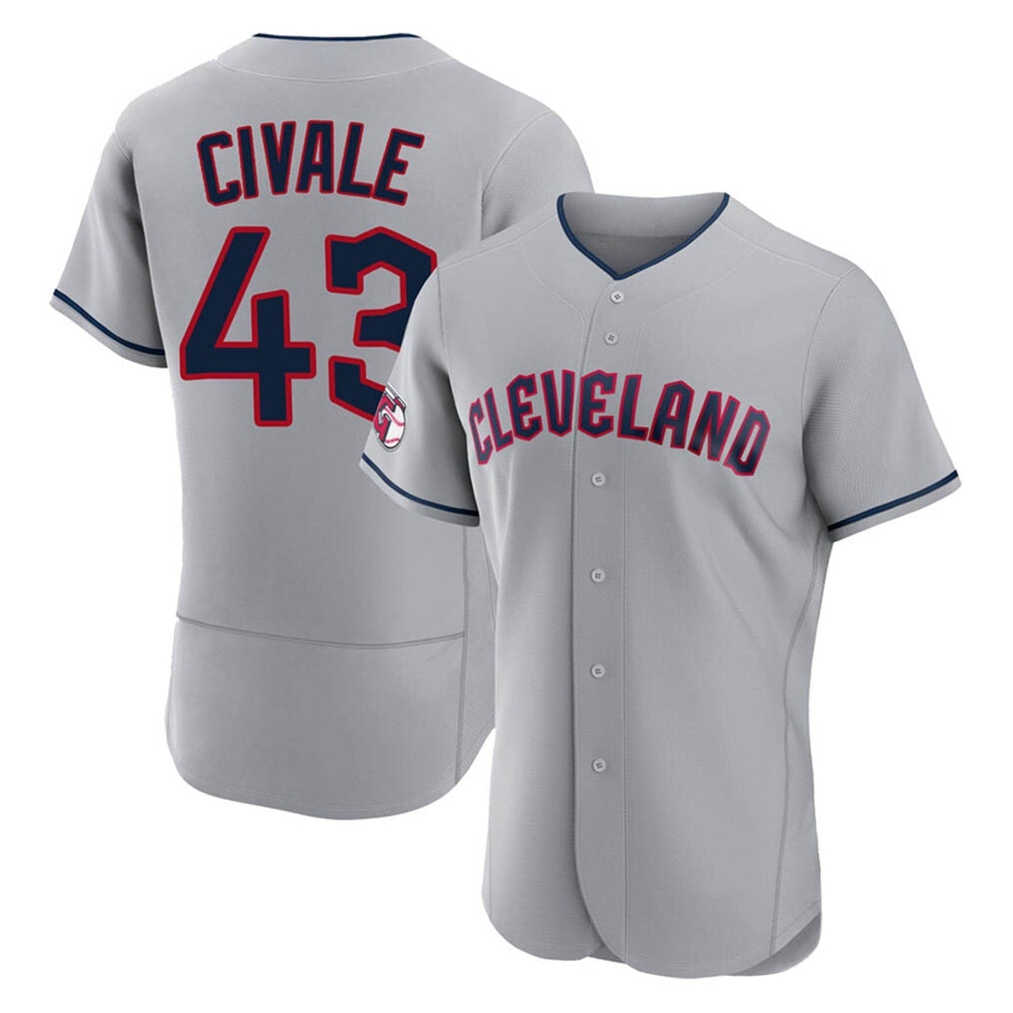 Baseball Aaron Civale Cleveland Guardians 43 Jersey