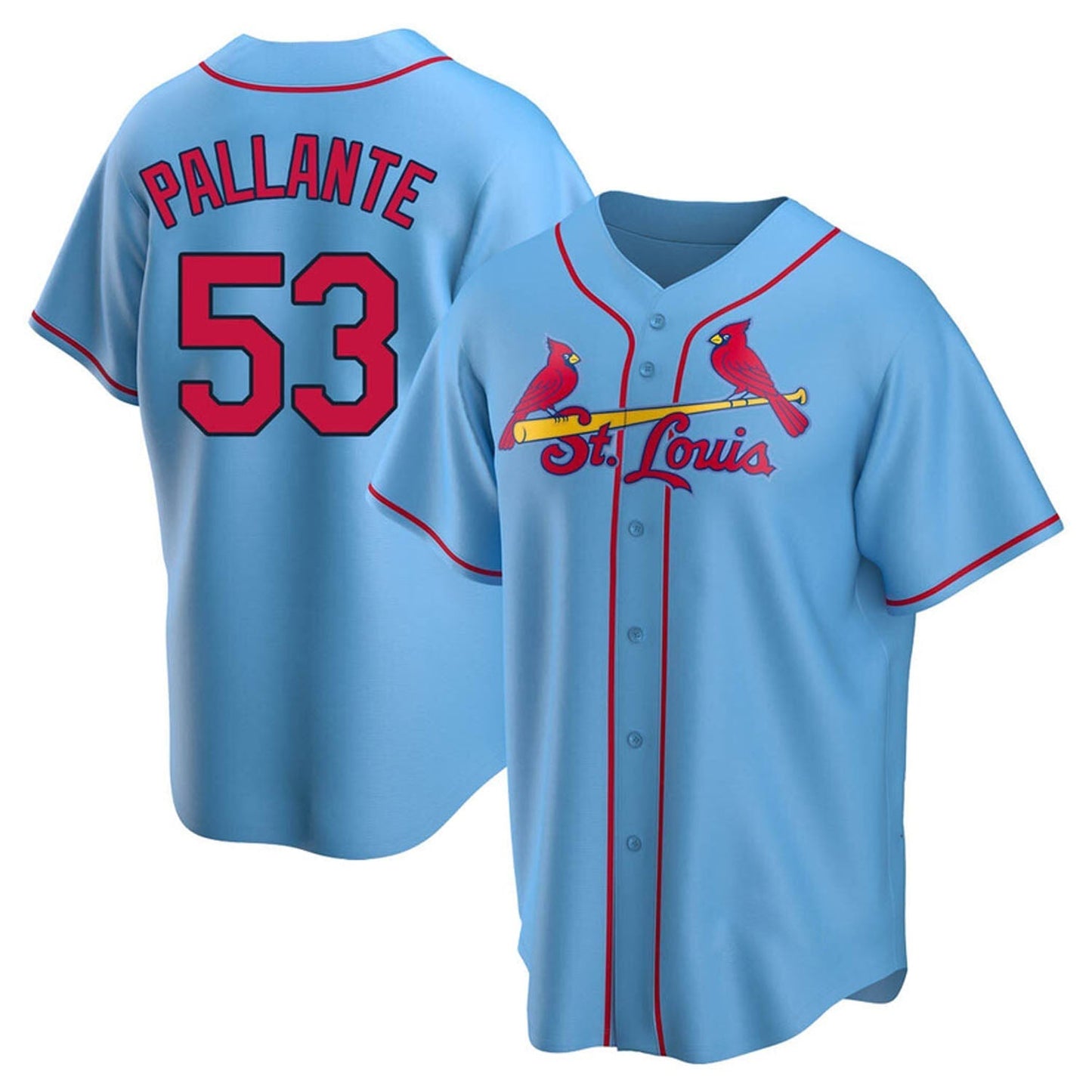 Baseball Andre Pallante St Louis Cardinals 53 Jersey