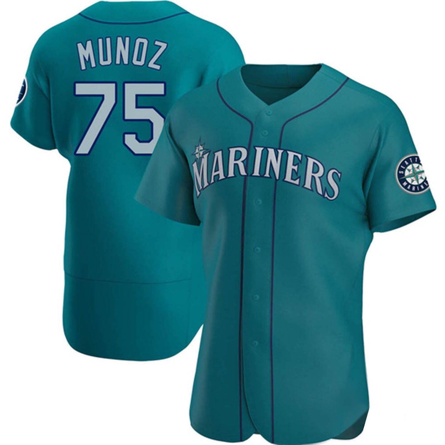 Baseball Andres Munoz Seattle Mariners 75 Jersey