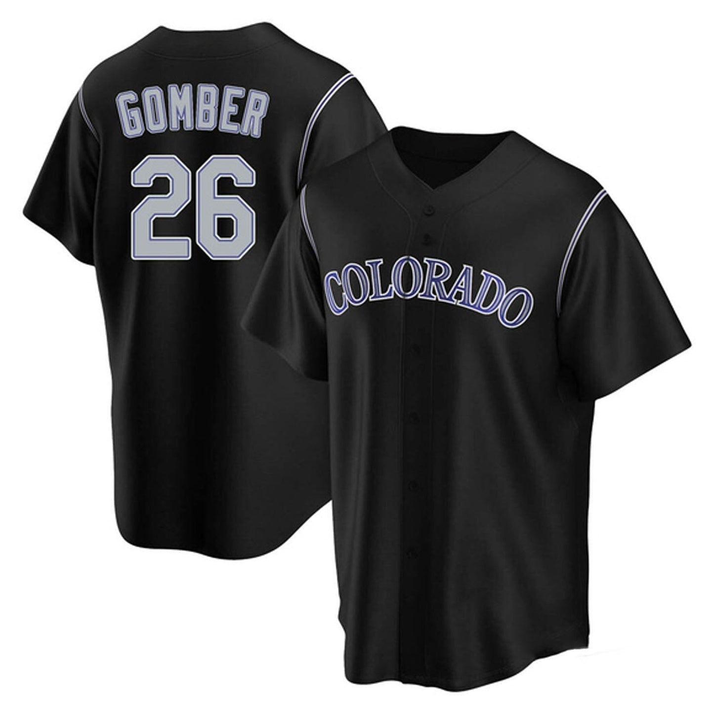 Baseball Austin Gomber Colorado Rockies 26 Jersey
