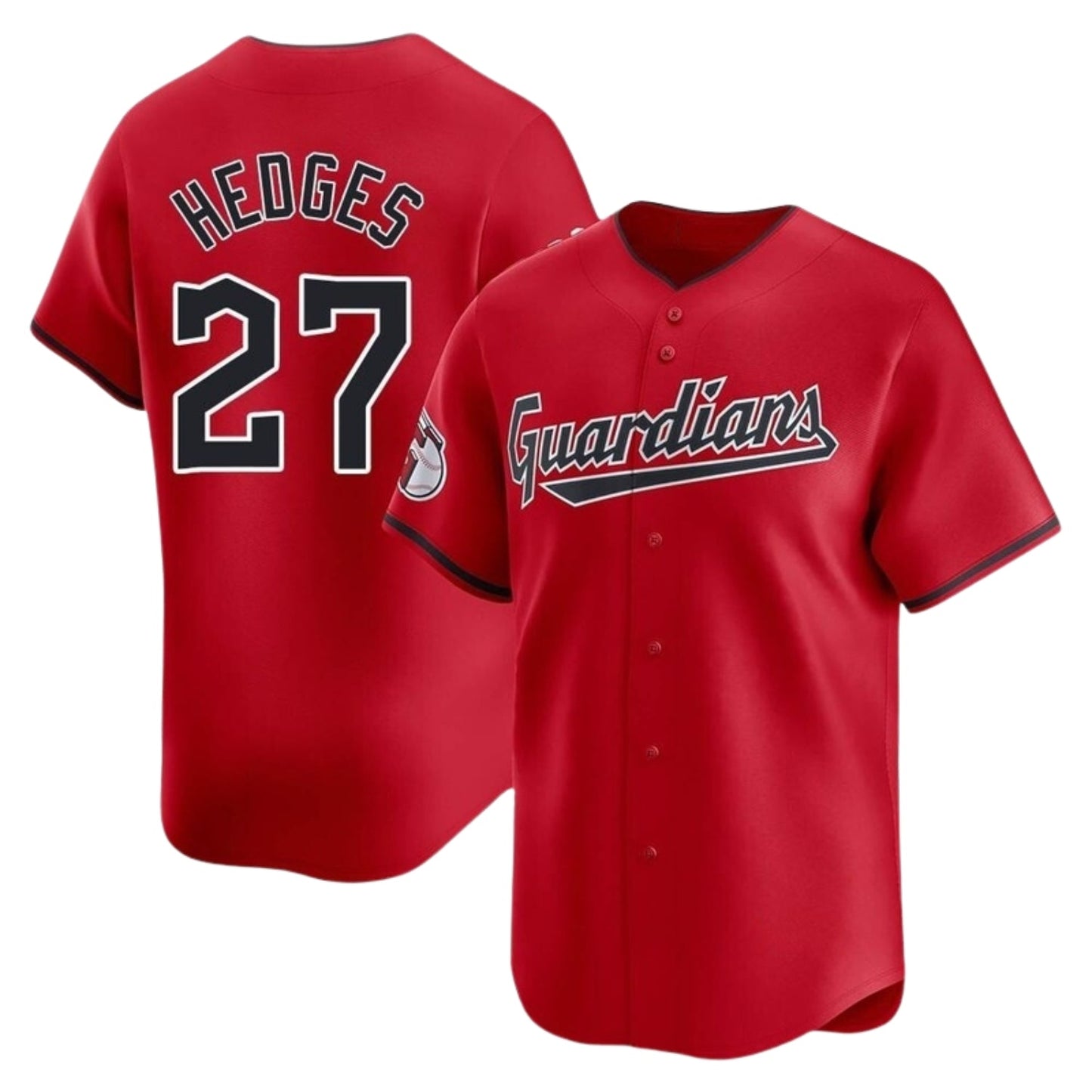 Baseball Austin Hedges Cleveland Guardians 27 Jersey