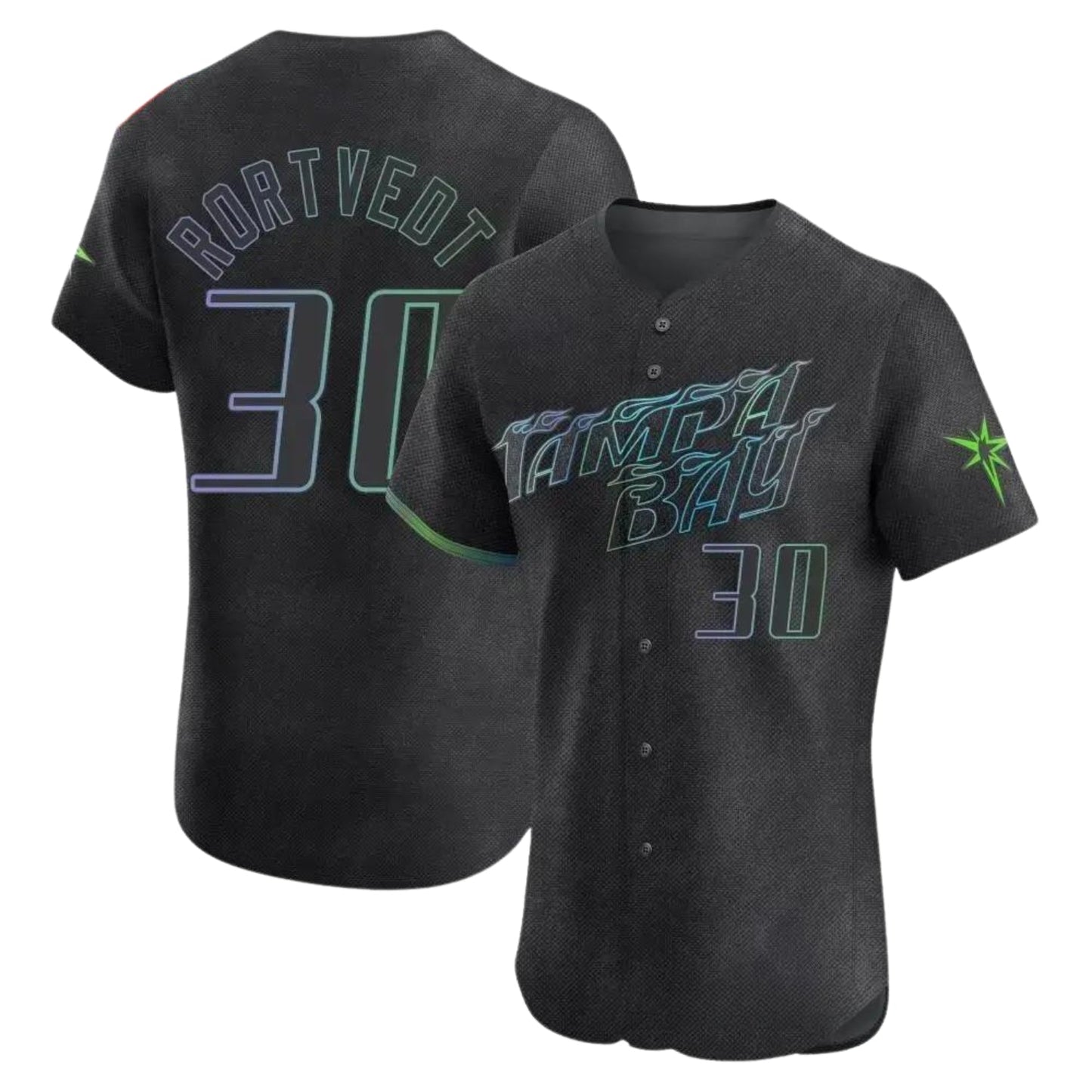 Baseball Ben Rortvedt Tampa Bay Rays 30 Jersey