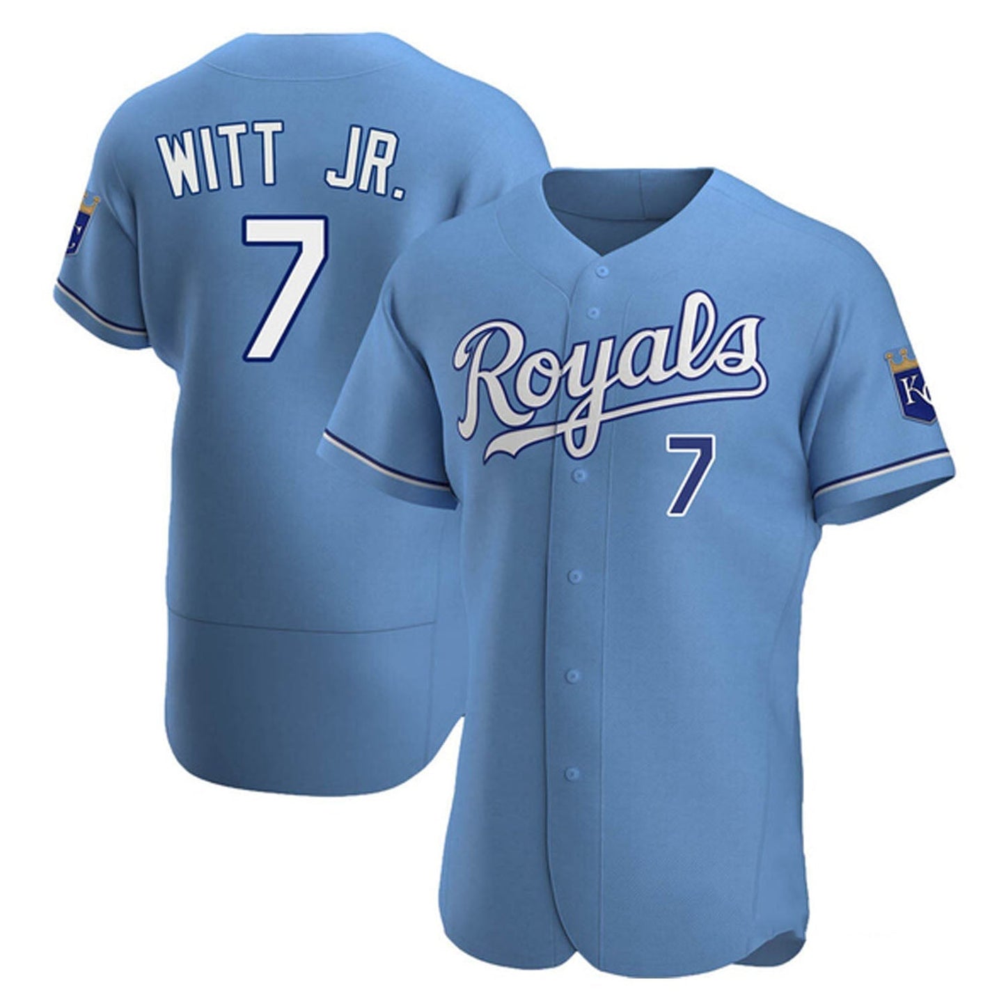 Baseball Bobby Witt Jr Kansas City Royals 7 Jersey