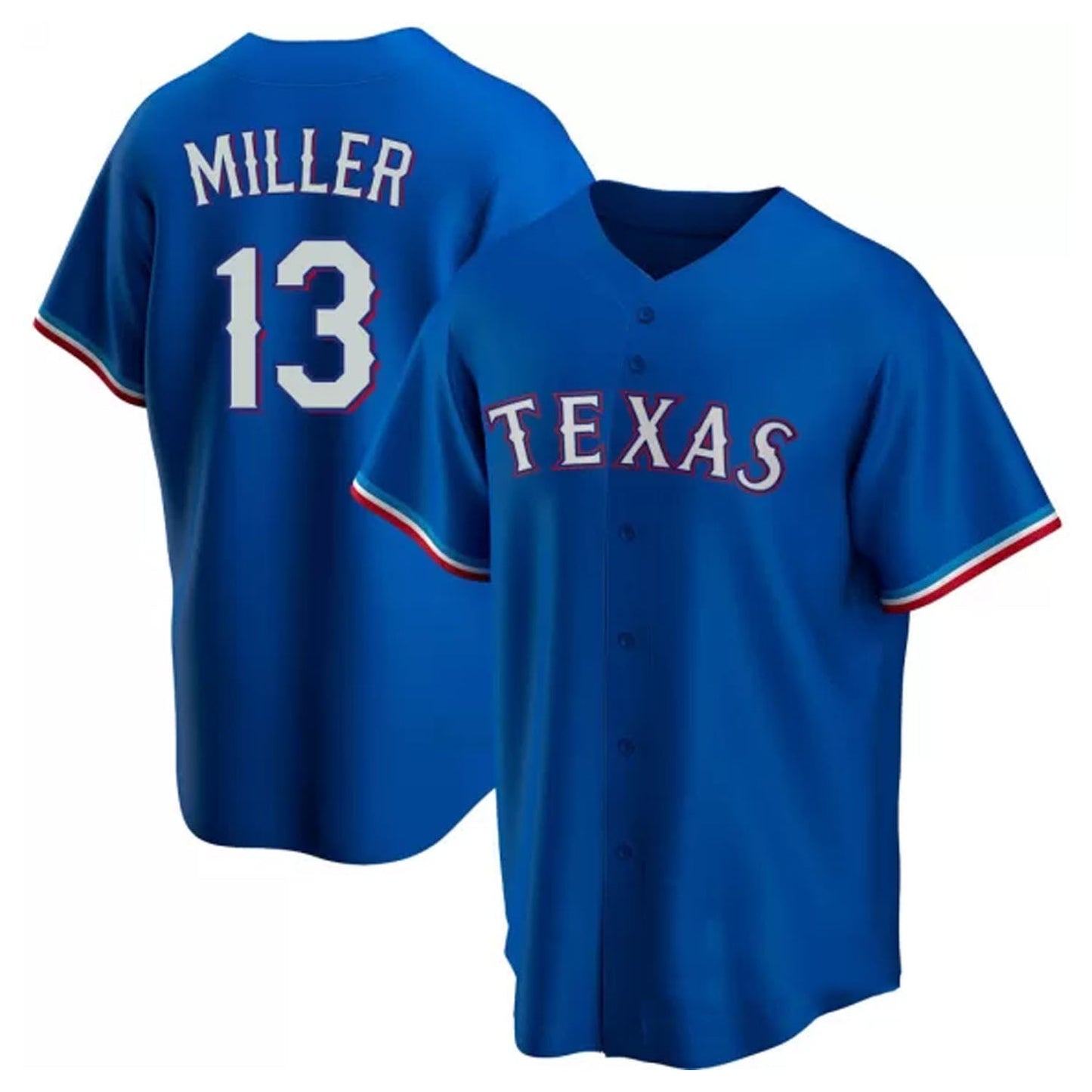Baseball Brad Miller Texas Rangers 13 Jersey