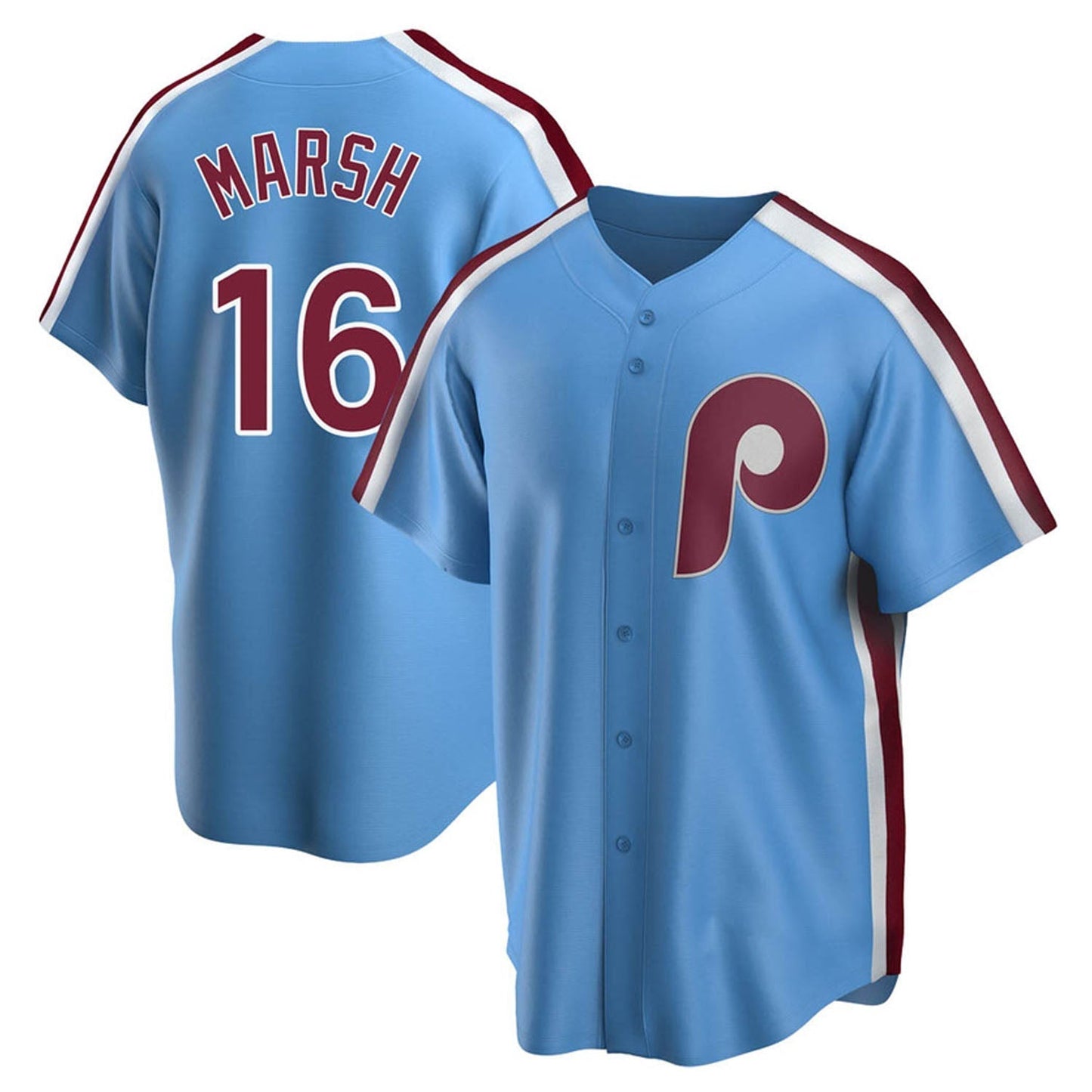Baseball Brandon Marsh Philadelphia Phillies 16 Jersey