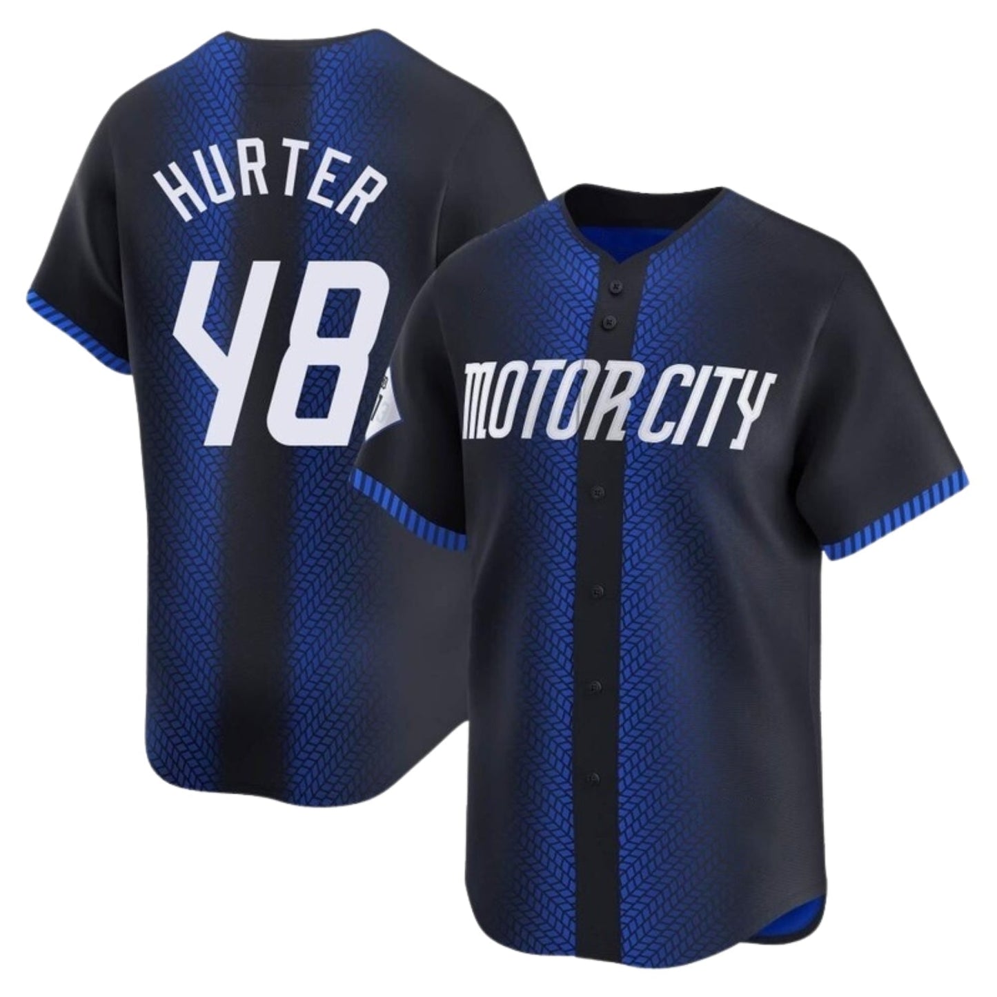 Baseball Brant Hurter Detroit Tigers 48 Jersey