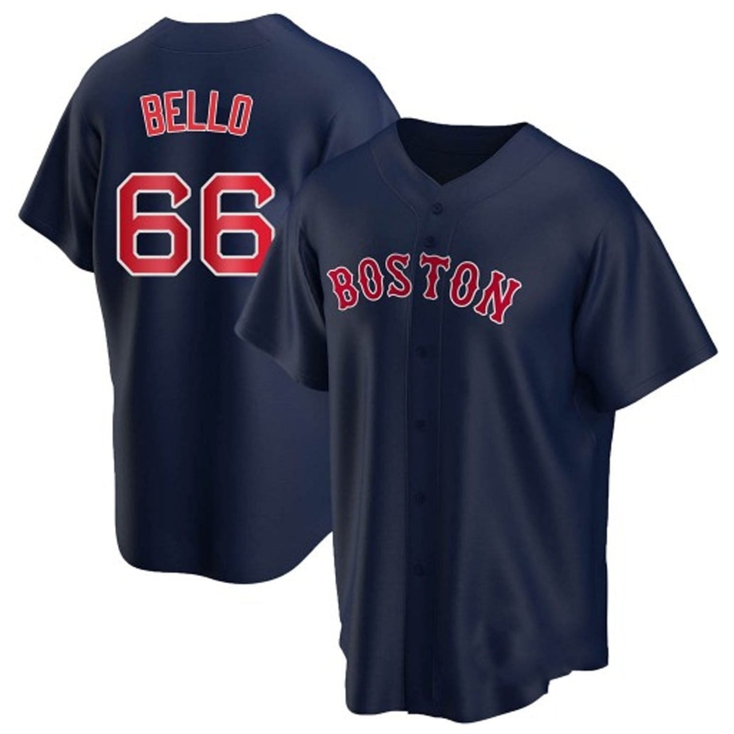 Baseball Brayan Bello Boston Red Sox 66 Jersey