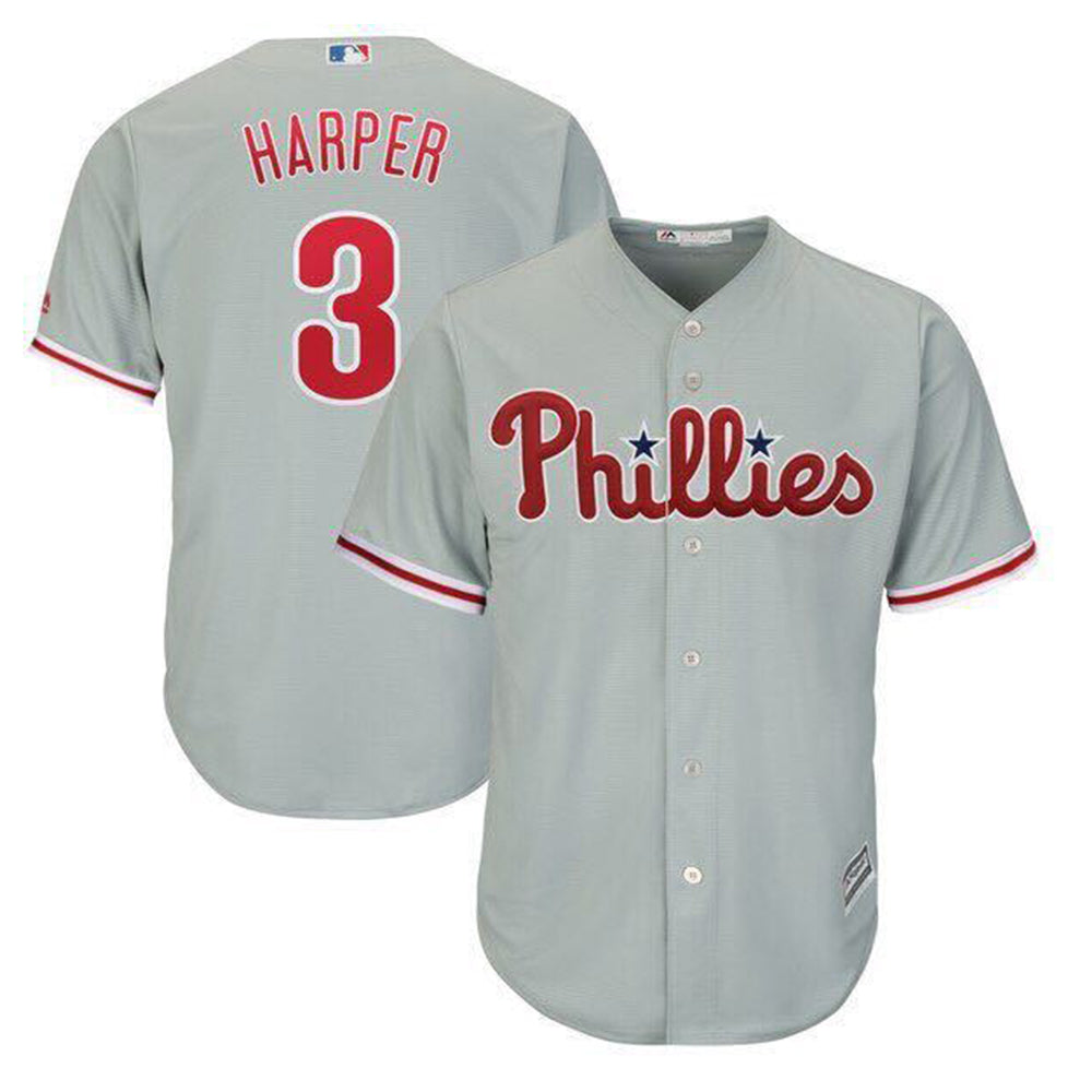 Baseball Bryce Harper Philadelphia Phillies 3 Jersey
