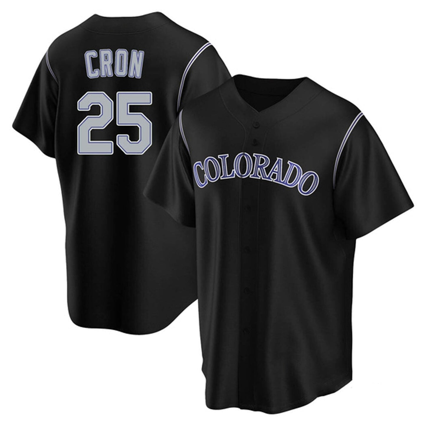 Baseball C.J. Cron Colorado Rockies 25 Jersey
