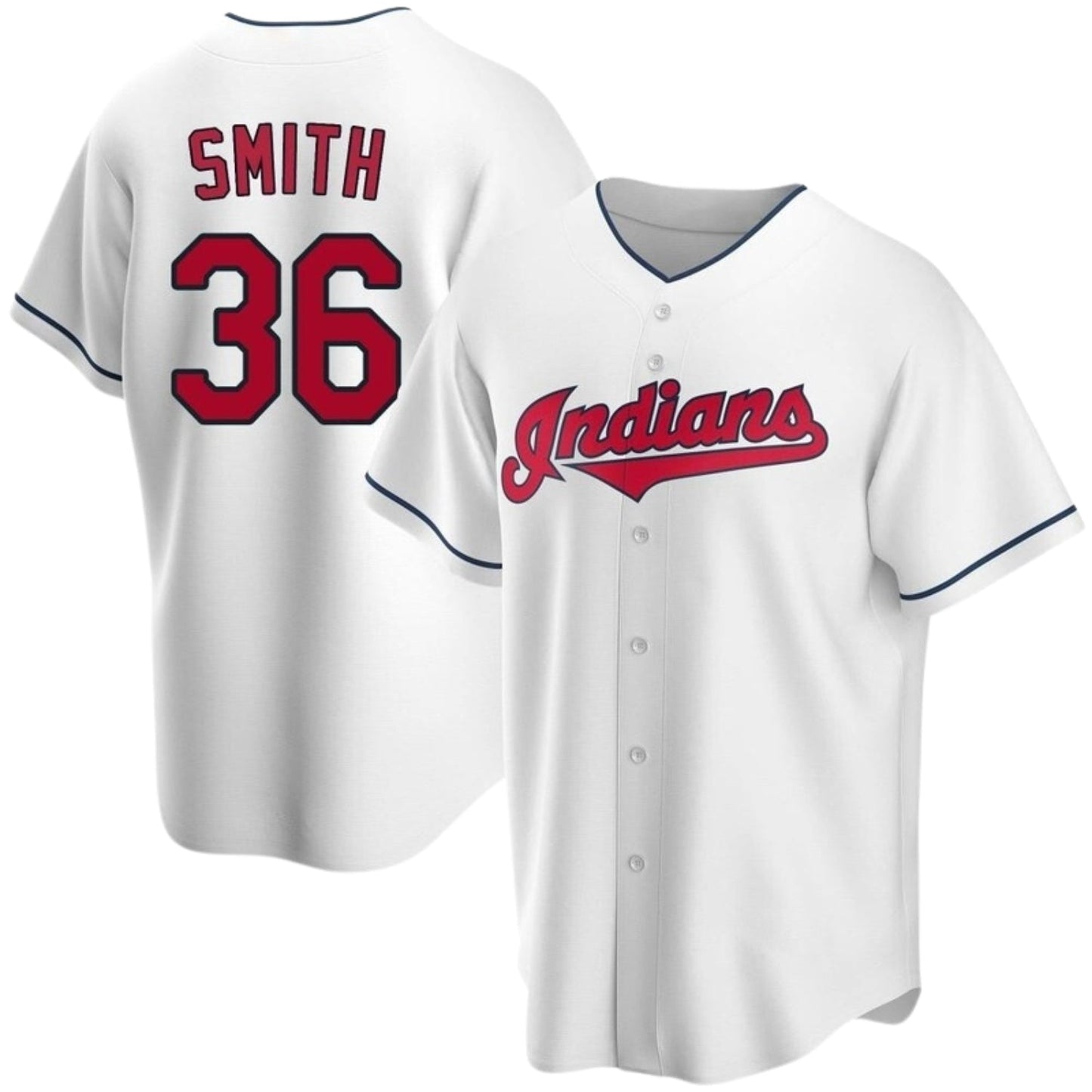 Baseball Cade Smith Cleveland Guardians 36 Jersey