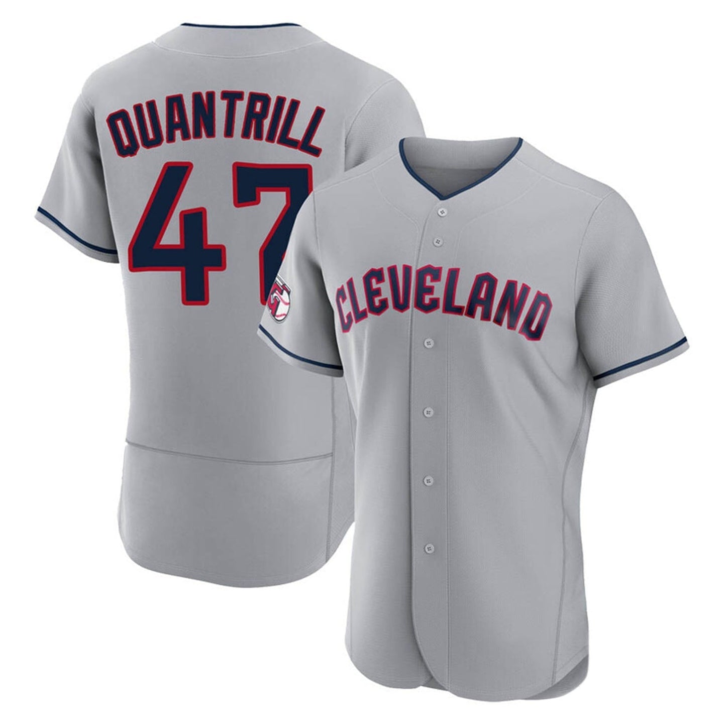Baseball Cal Quantrill Cleveland Indians 47 Jersey