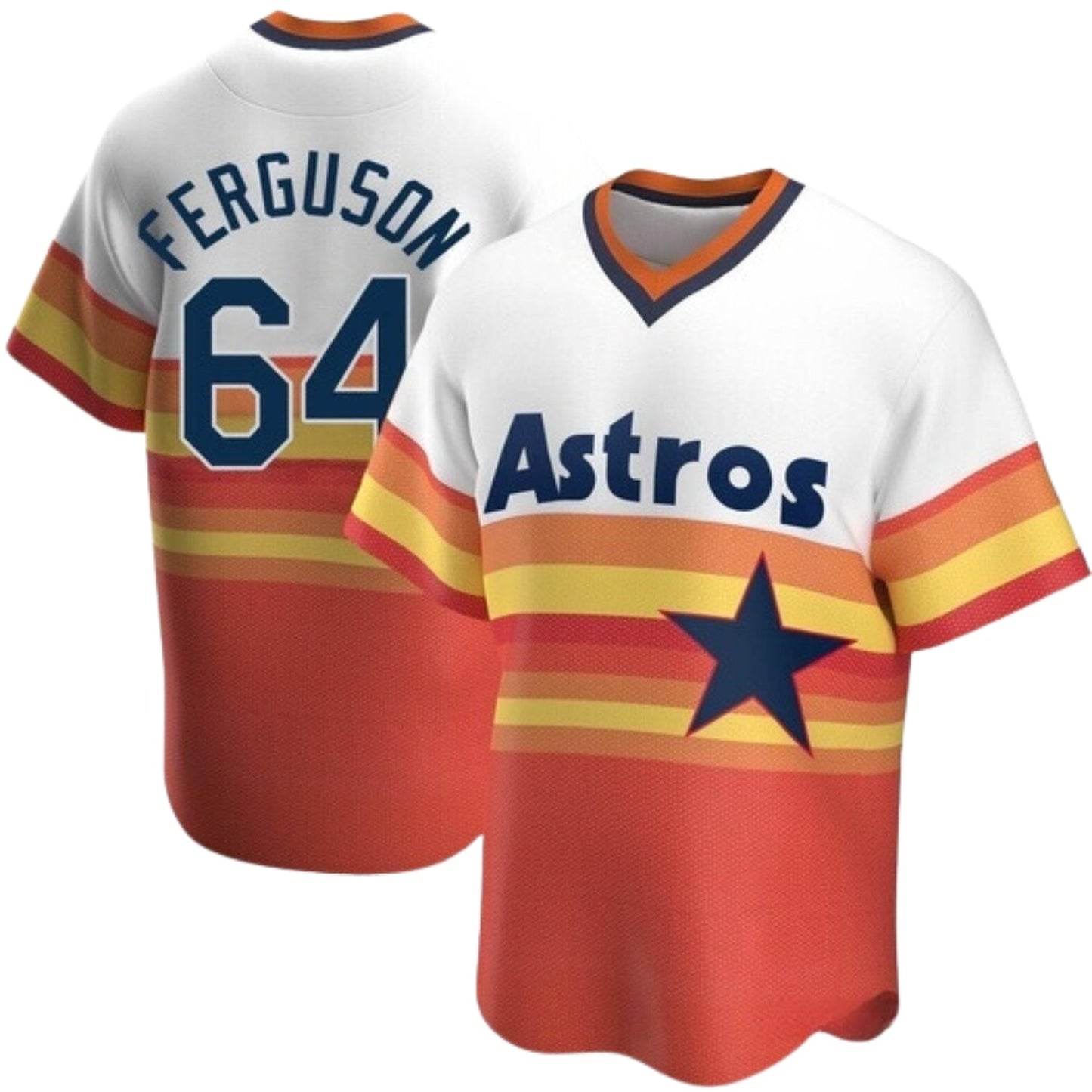 Baseball Caleb Ferguson Houston Astros 64 Jersey