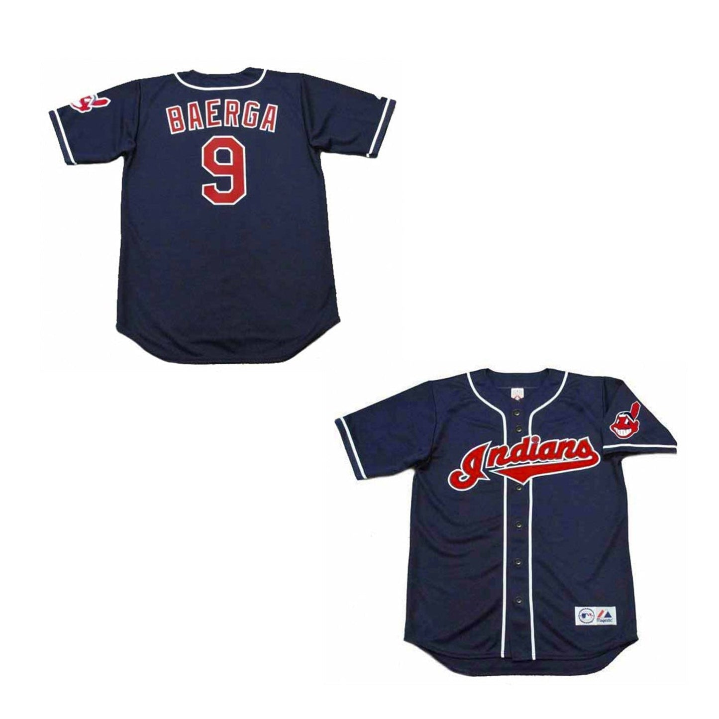 Baseball Carlos Baerga Cleveland Indians 9 Jersey