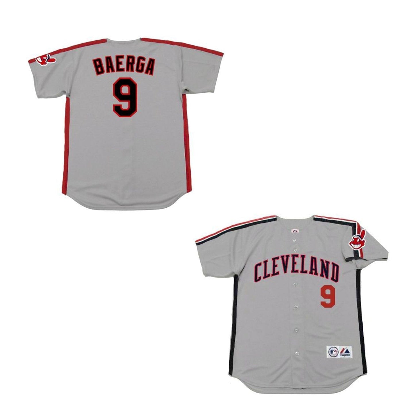 Baseball Carlos Baerga Cleveland Indians 9 Jersey
