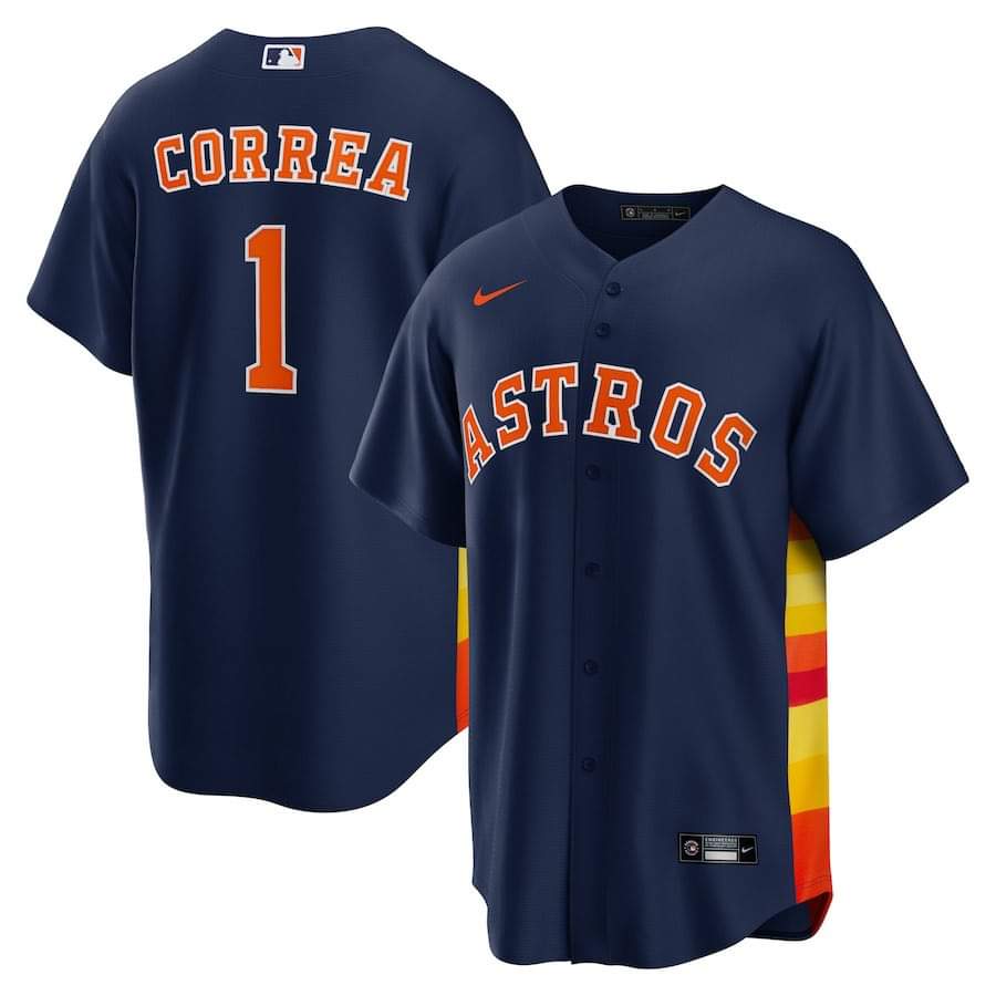 Baseball Carlos Correa Houston Astros 1 Jersey