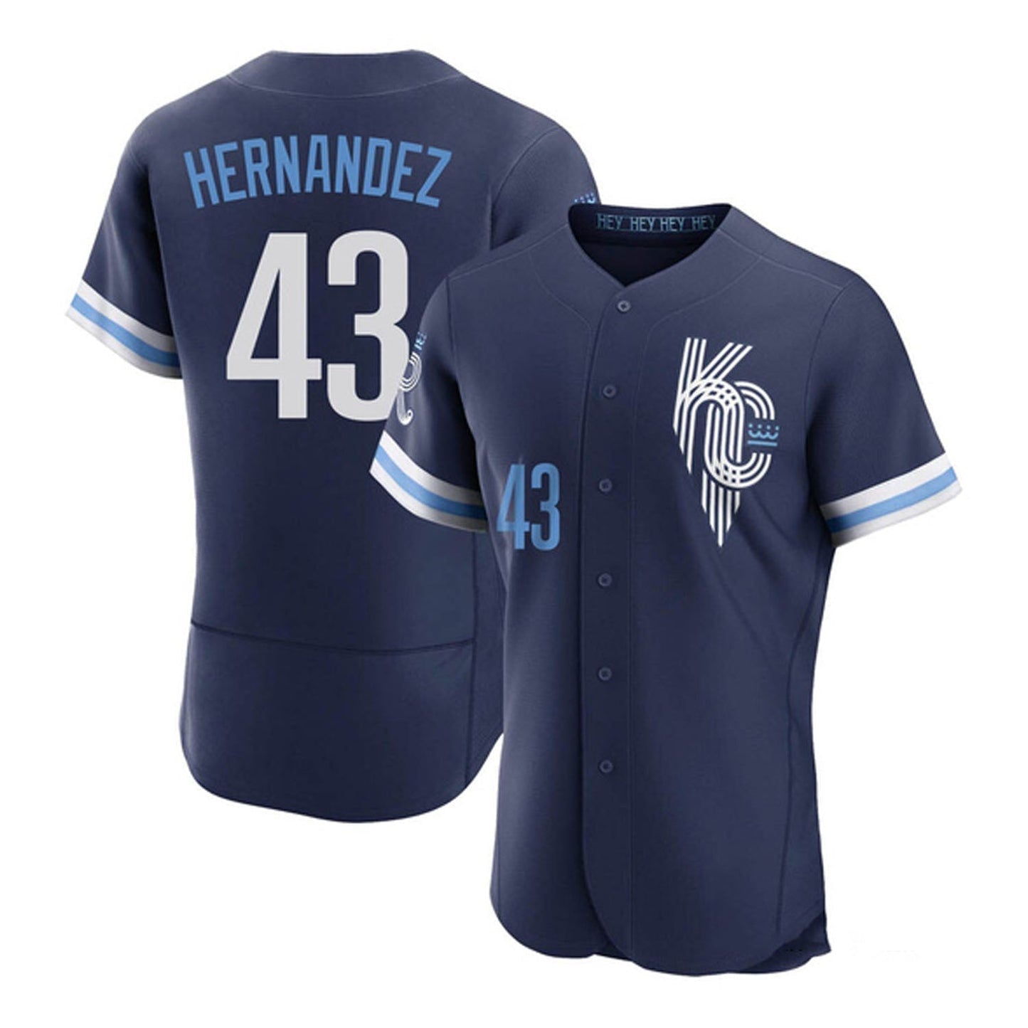 Baseball Carlos Hernandez Kansas City Royals 43 Jersey