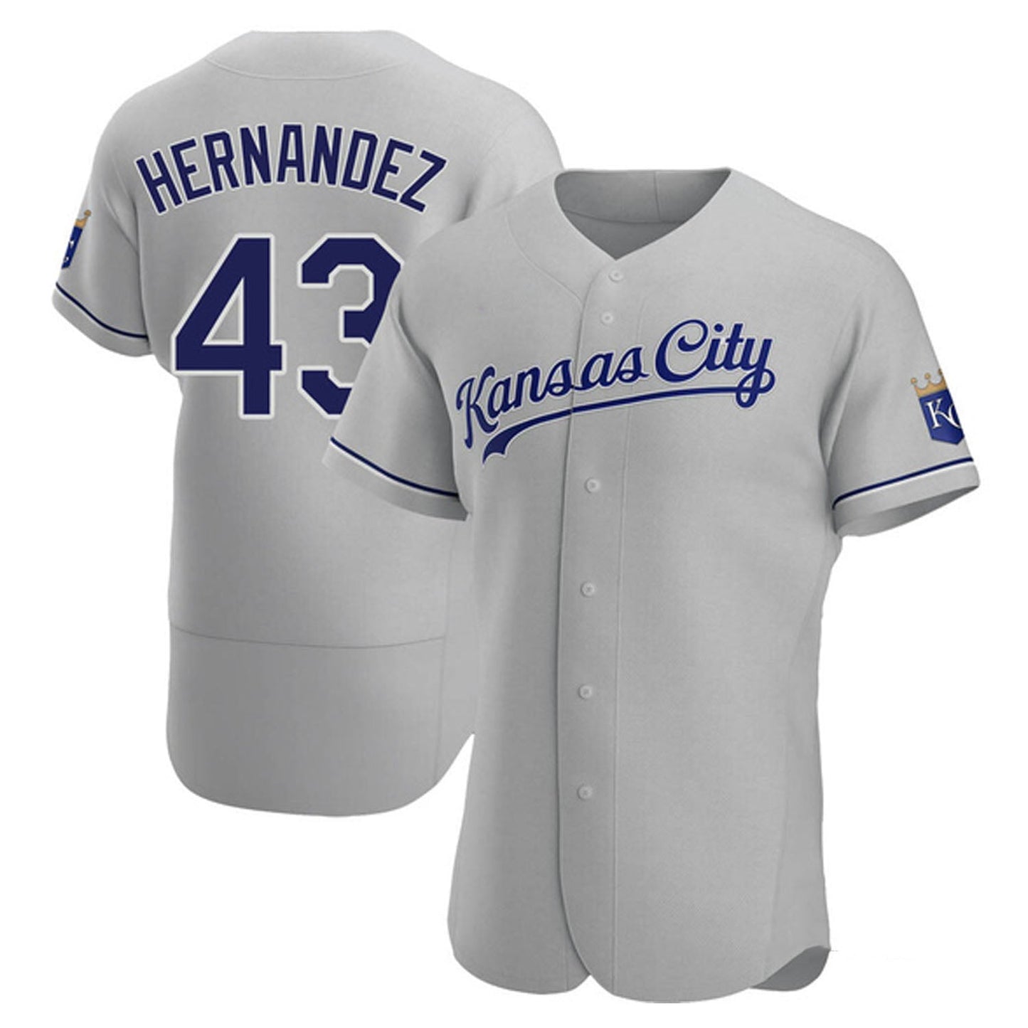 Baseball Carlos Hernandez Kansas City Royals 43 Jersey