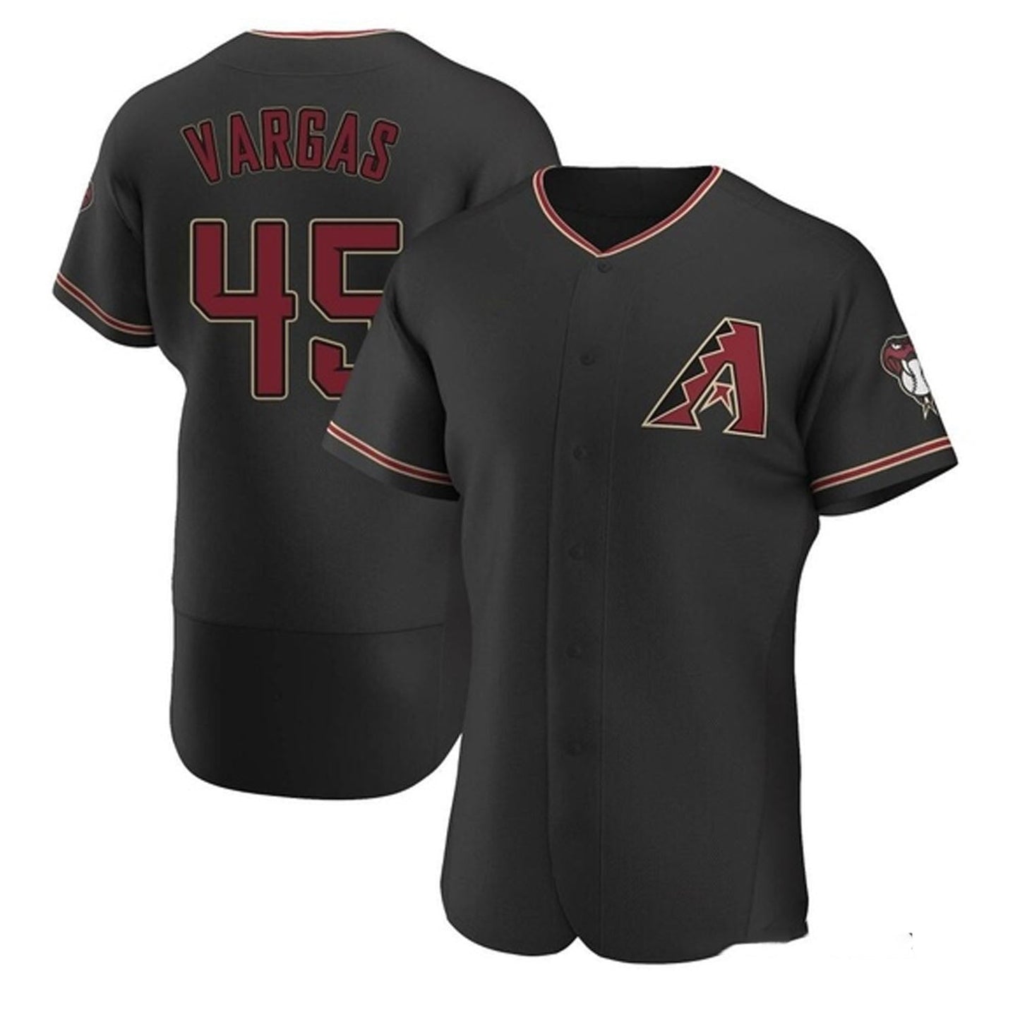 Baseball Carlos Vargas Arizona Diamondbacks 45 Jersey