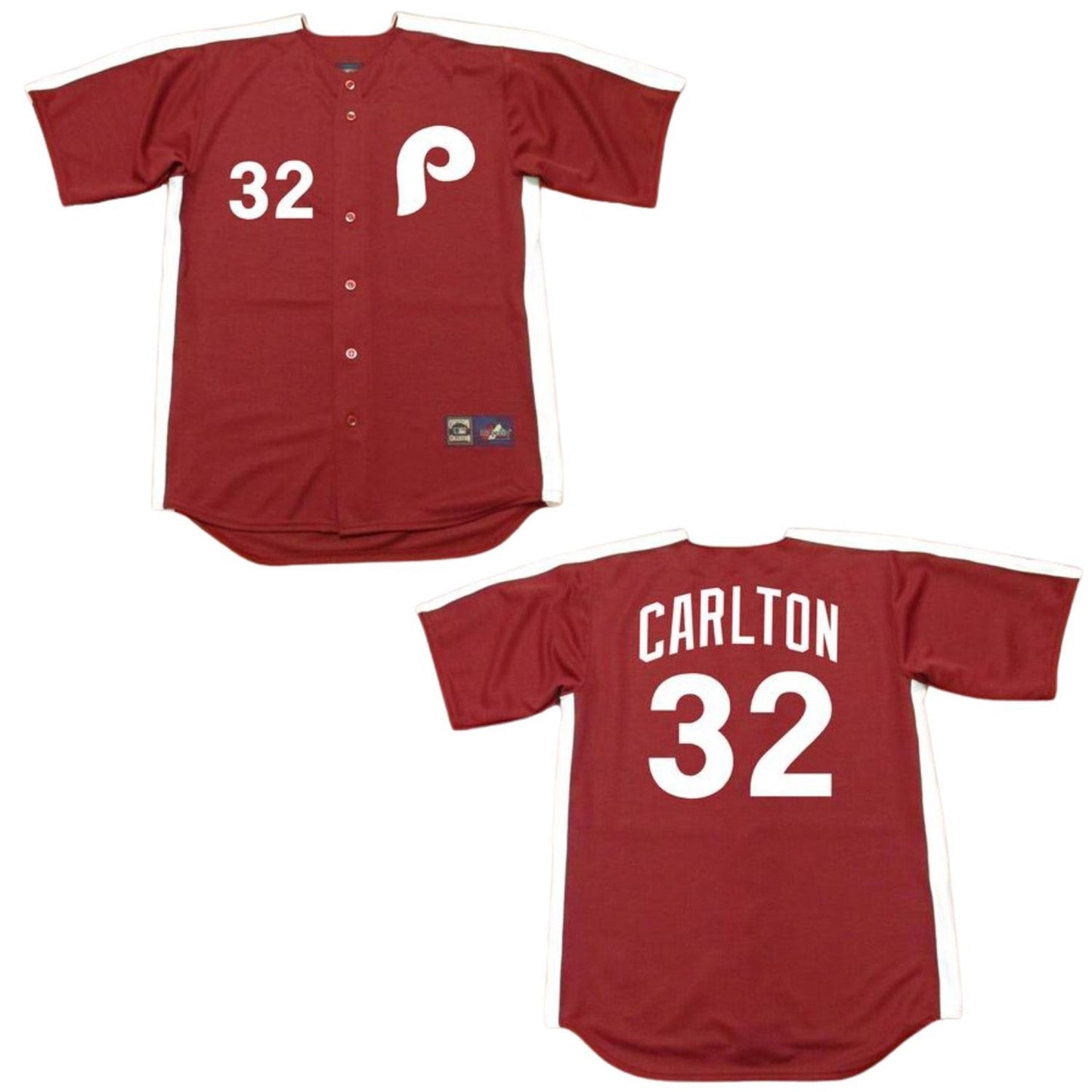 Baseball Carlton Fisk Philadelphia Phillies 32 Jersey
