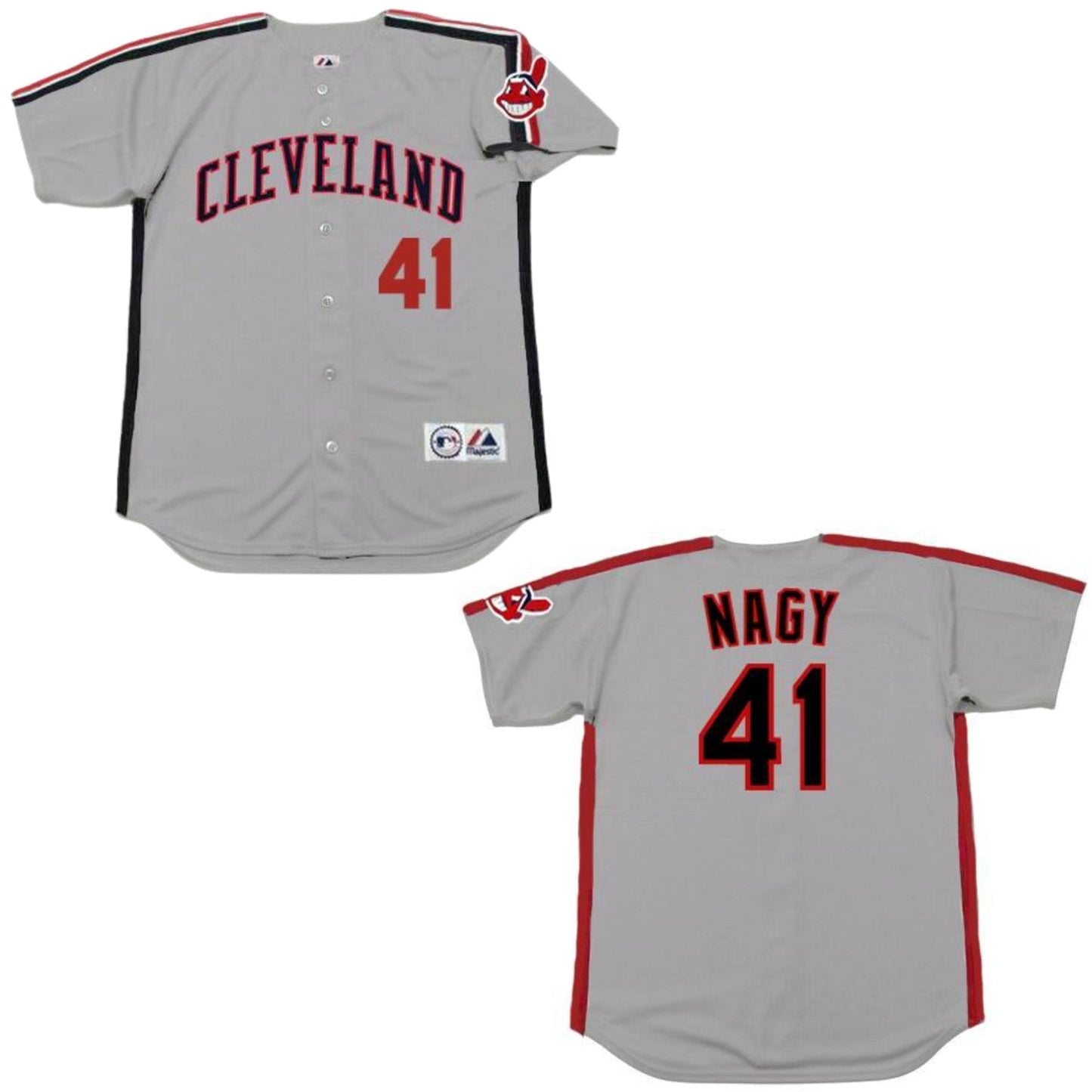 Baseball Charles Nagy Cleveland Indians 41 Jersey