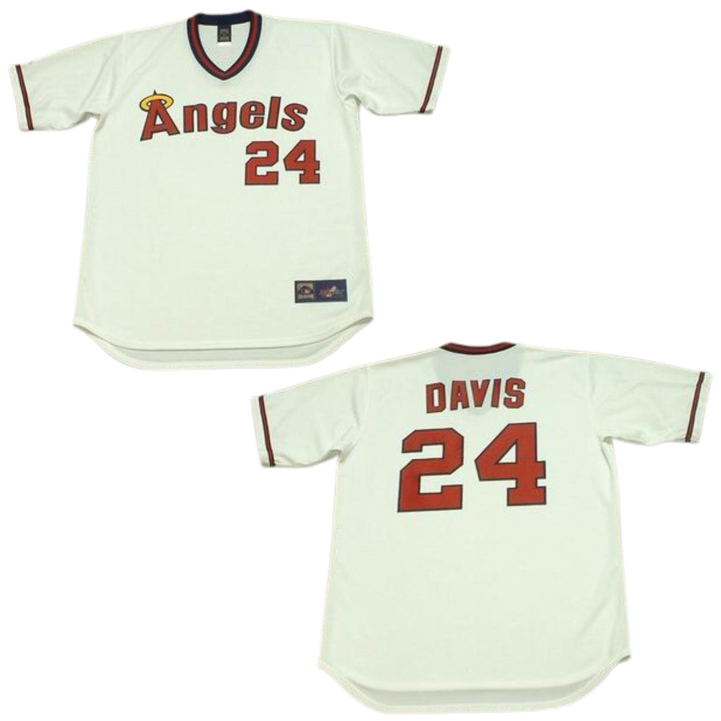 Baseball Chili Davis California Angels 24 Jersey