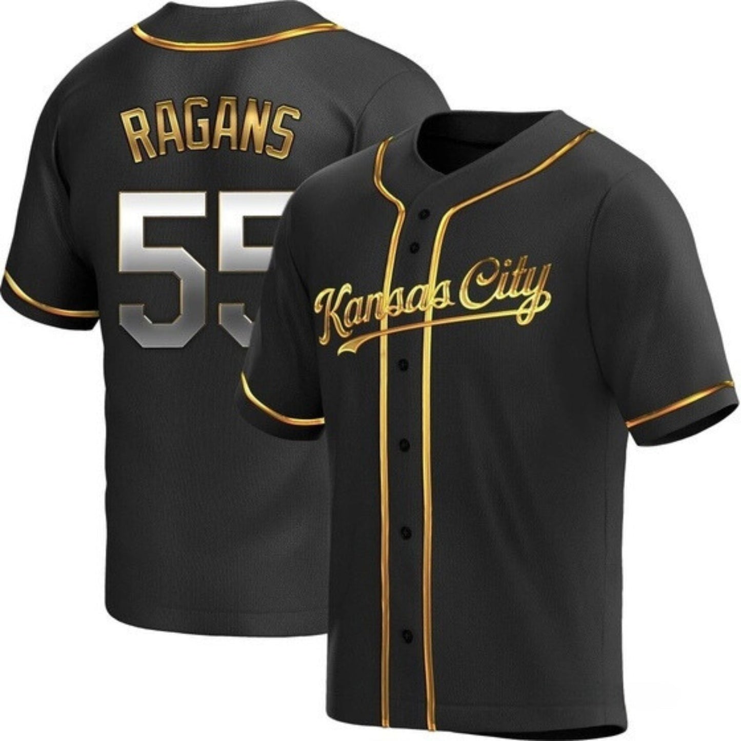 Baseball Cole Ragans Kansas City Royals 55 Jersey