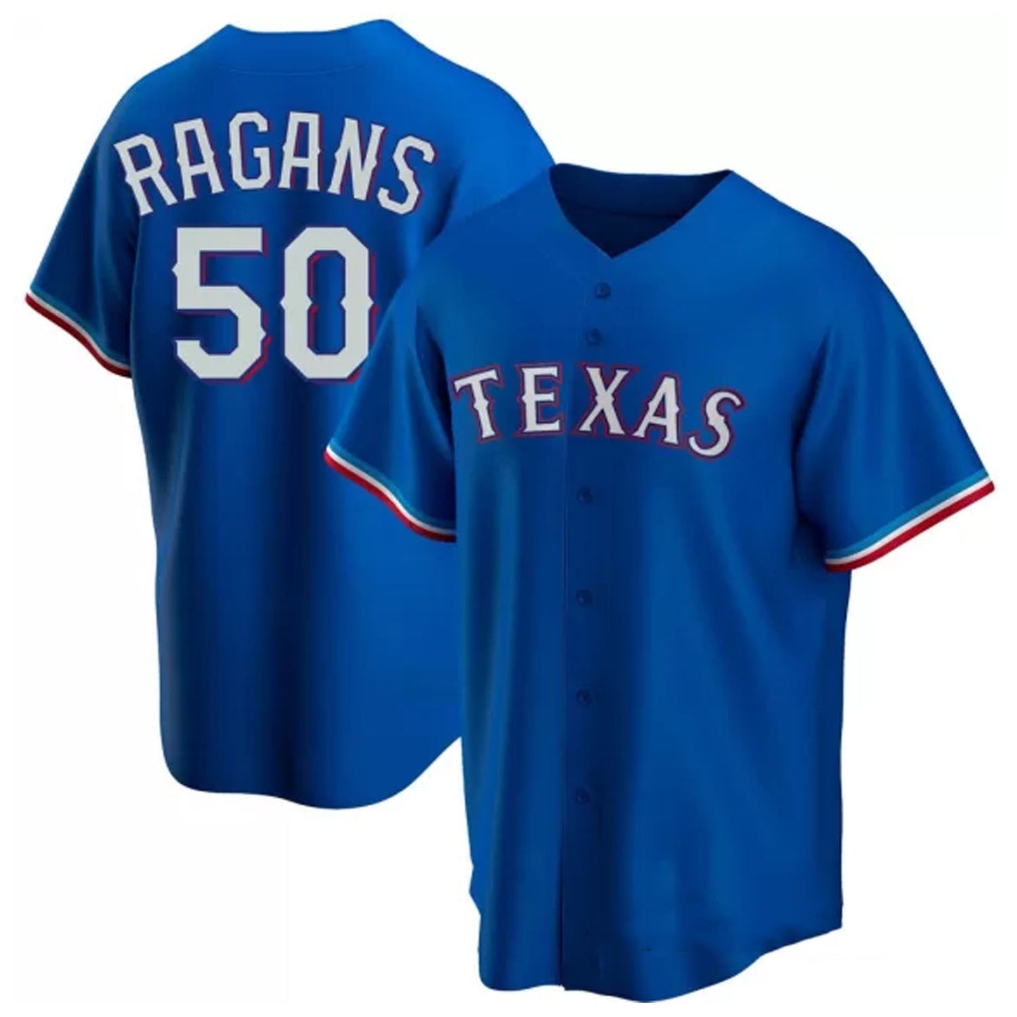 Baseball Cole Ragans Texas Rangers 50 Jersey