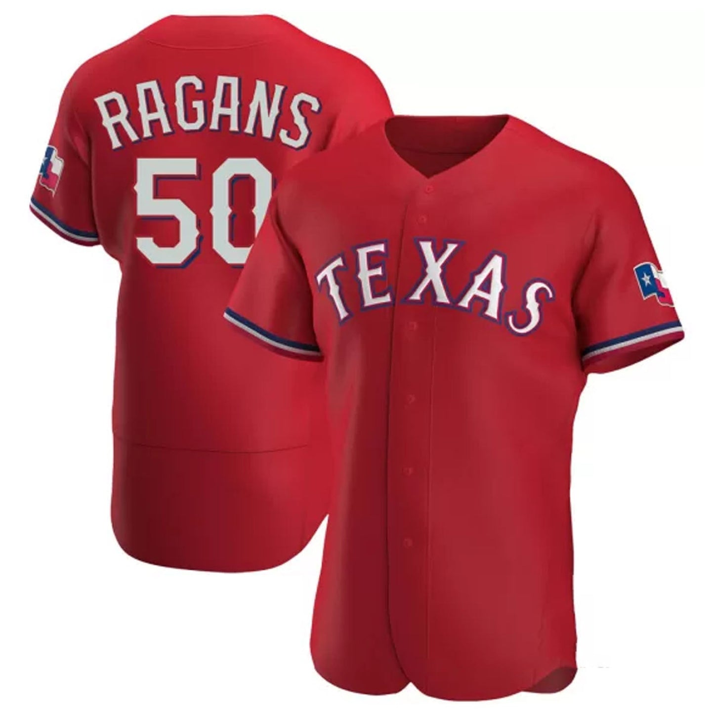 Baseball Cole Ragans Texas Rangers 50 Jersey
