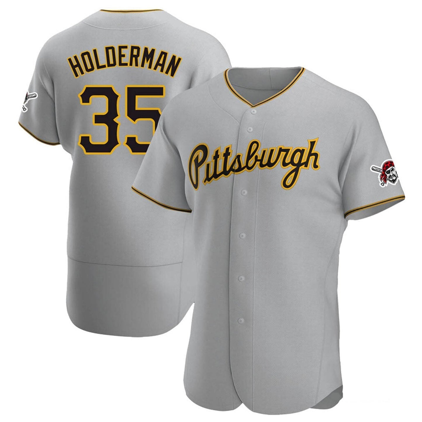 Baseball Colin Holderman Pittsburgh Pirates 35 Jersey