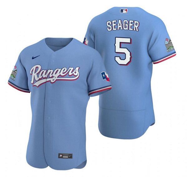 Baseball Corey Seager Texas Rangers 5 Jersey
