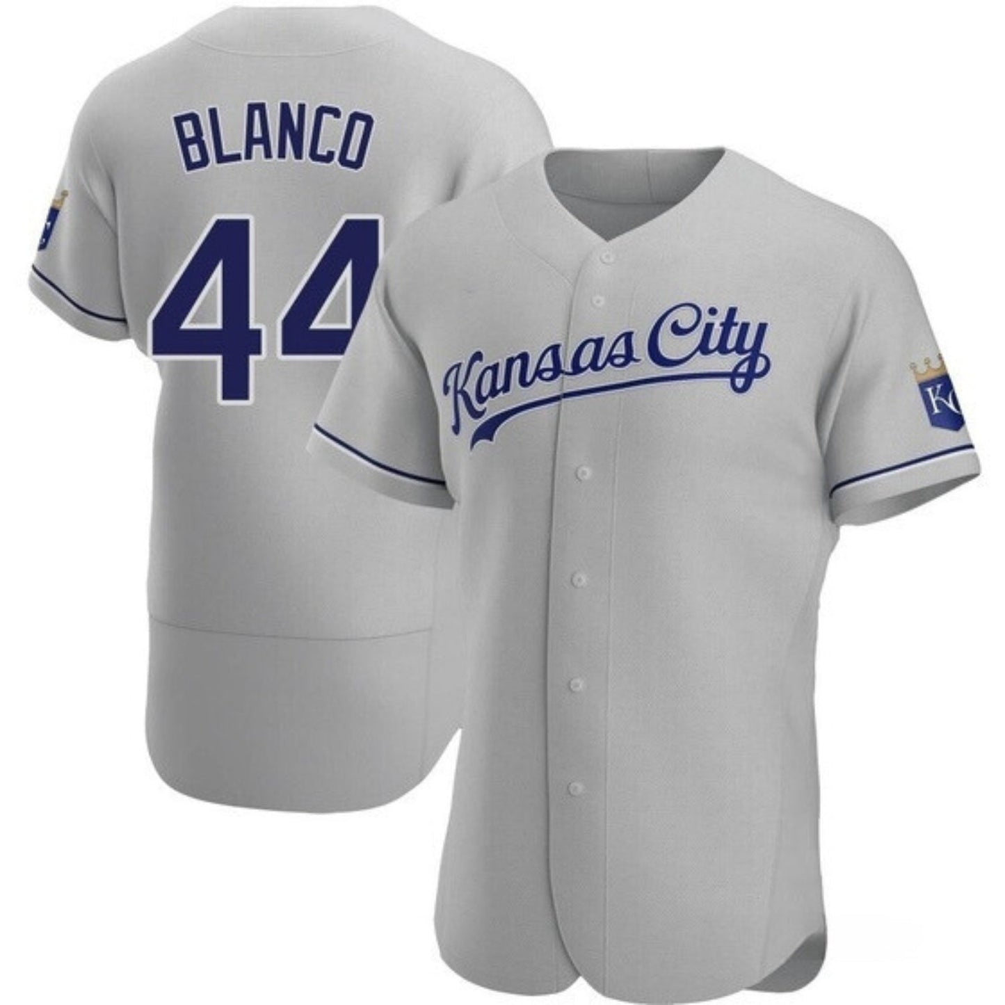 Baseball Dairon Blanco Kansas City Royals 44 Jersey