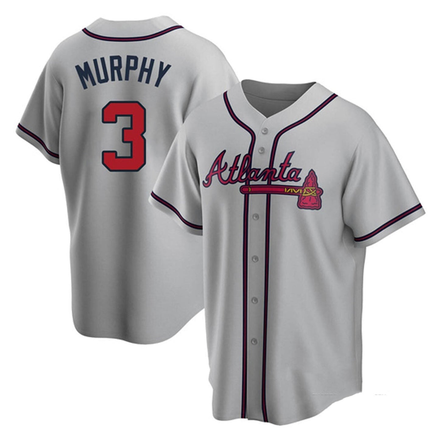Baseball Dale Murphy Atlanta Braves 3 Jersey