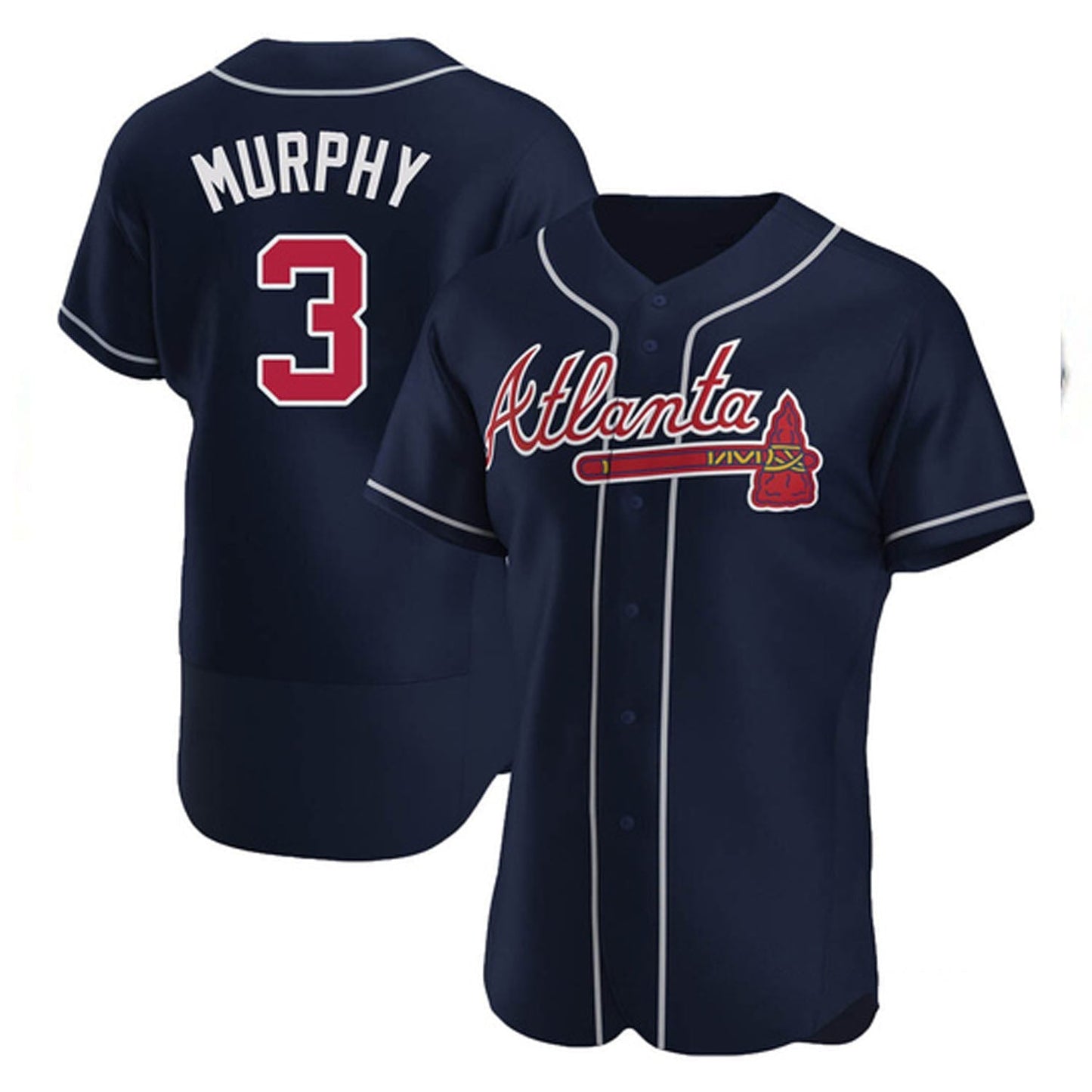 Baseball Dale Murphy Atlanta Braves 3 Jersey
