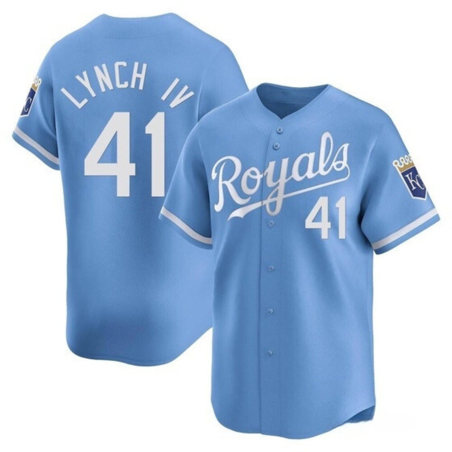 Baseball Daniel Lynch IV Kansas City Royals 41 Jersey
